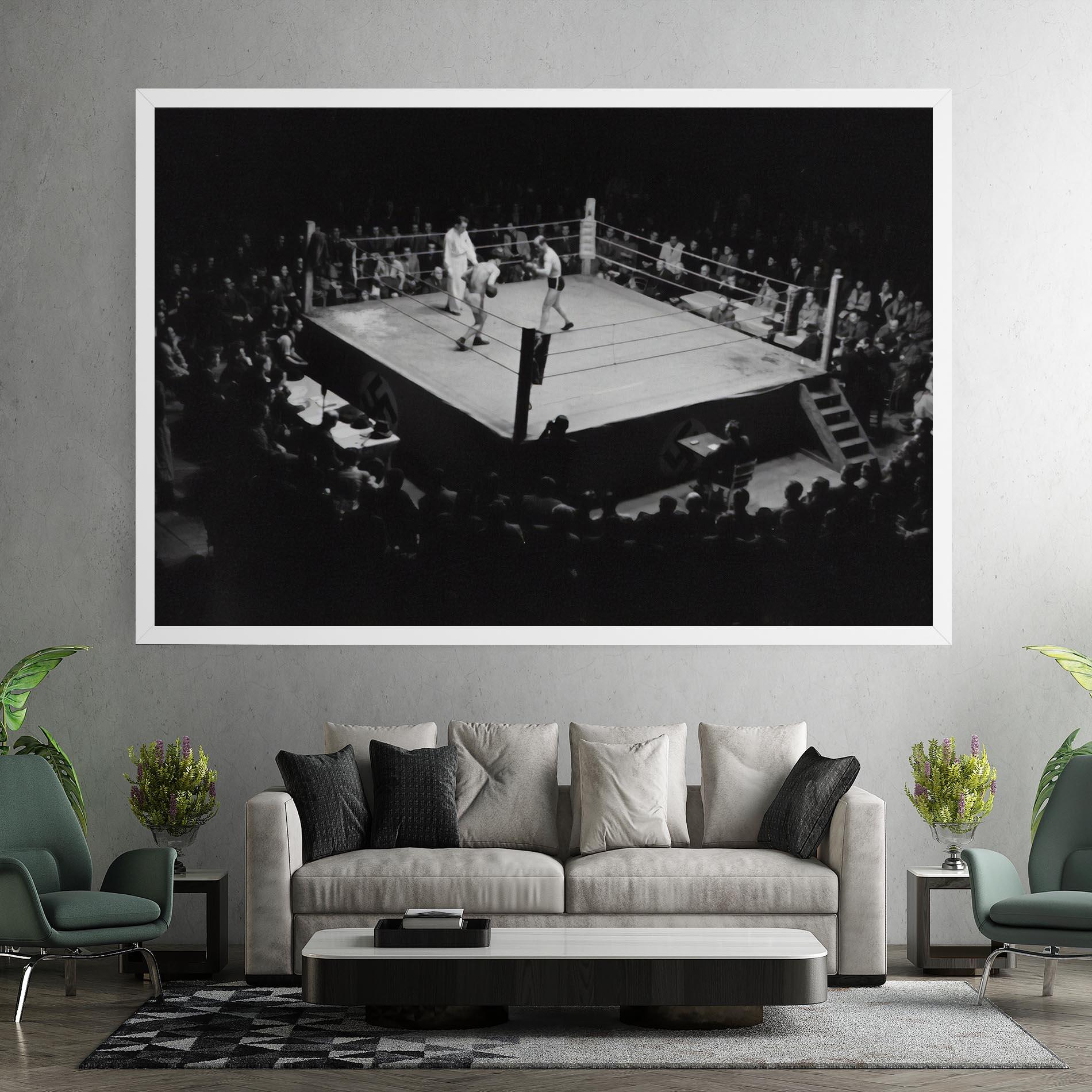 Leinwandbild Grey Ring mockup 7