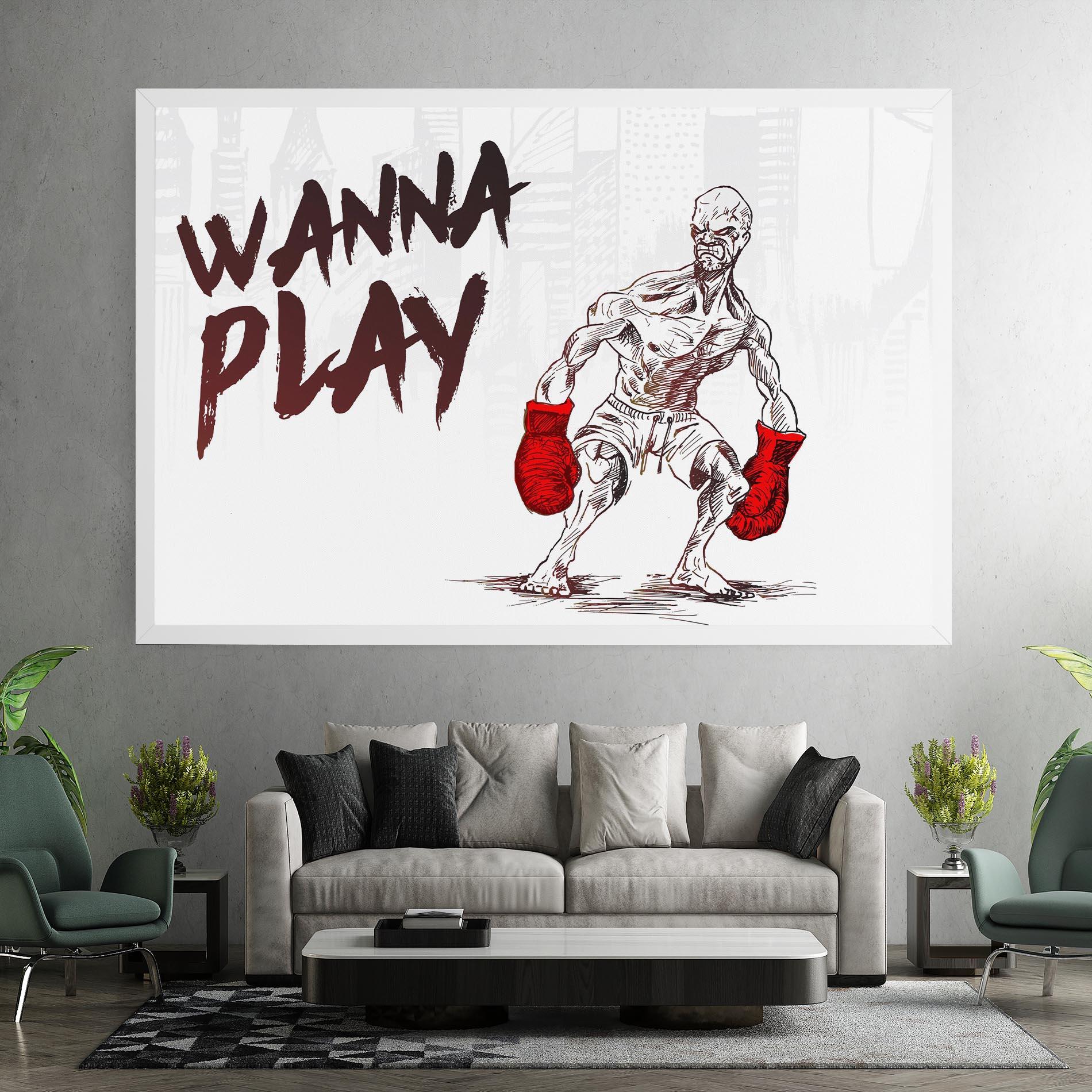 Leinwandbild Wanna Play Box mockup 7