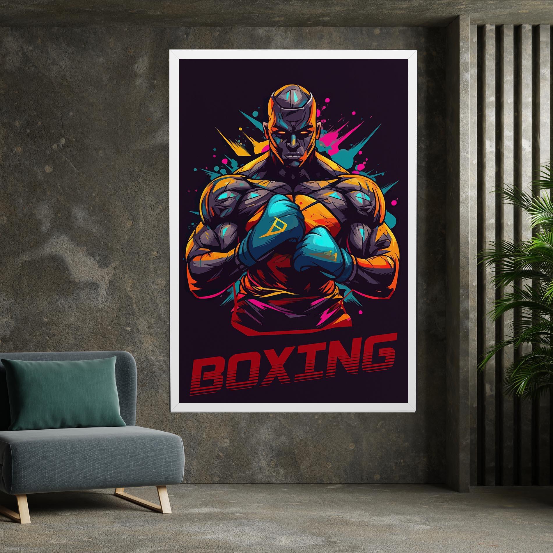 Leinwandbild Boxing Strong mockup 7