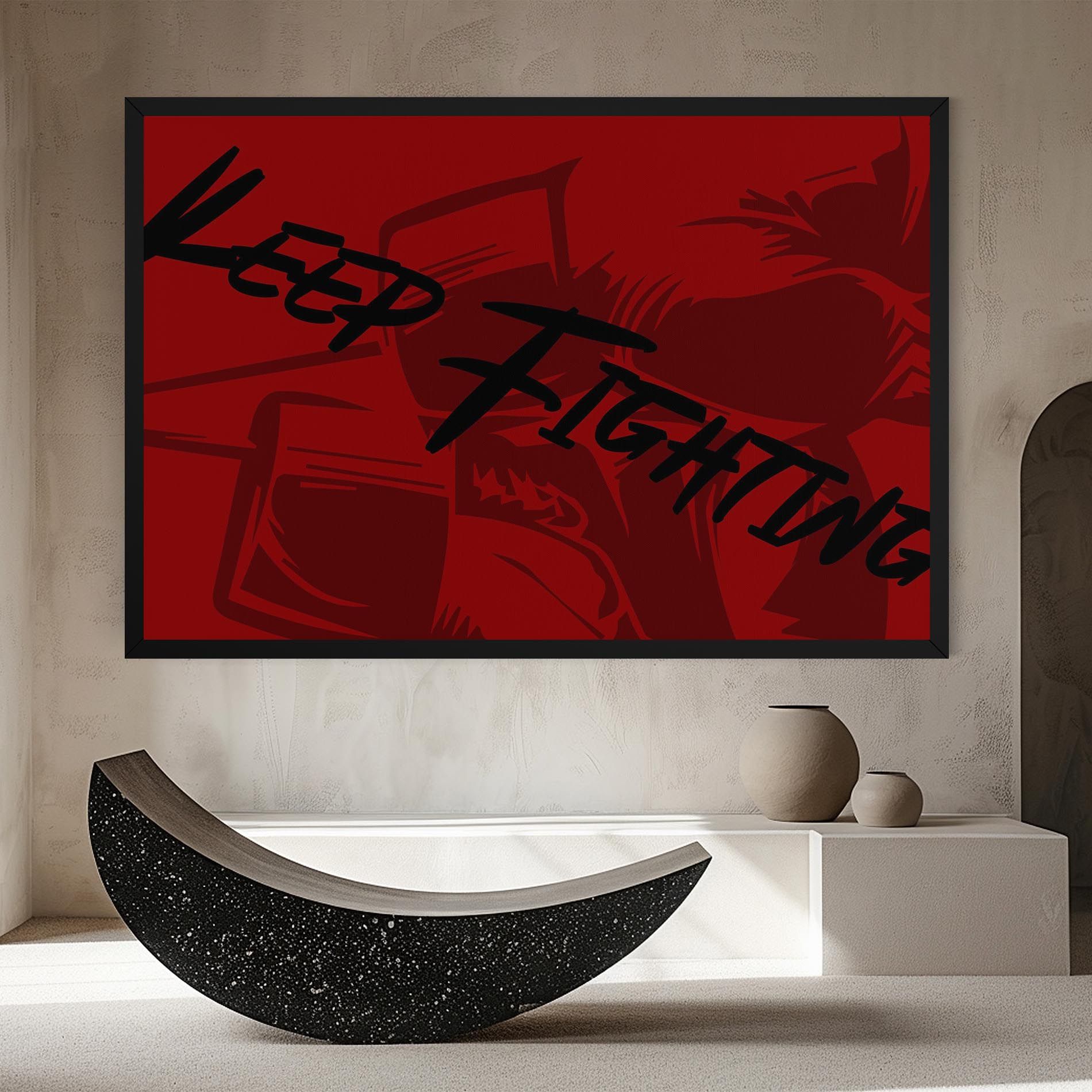 Keep Fighting mockup 8