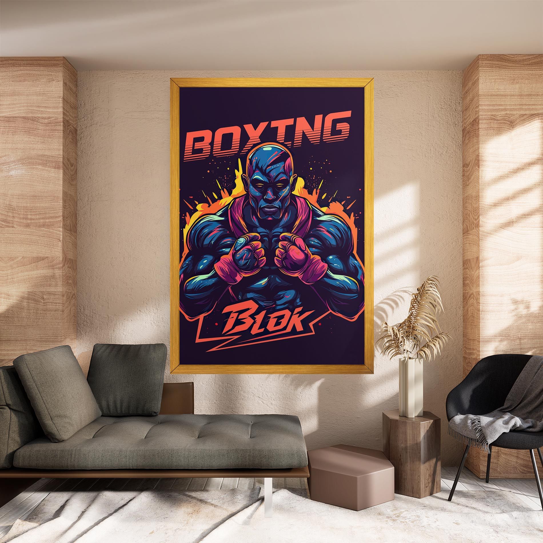 Boxing Blok mockup 8