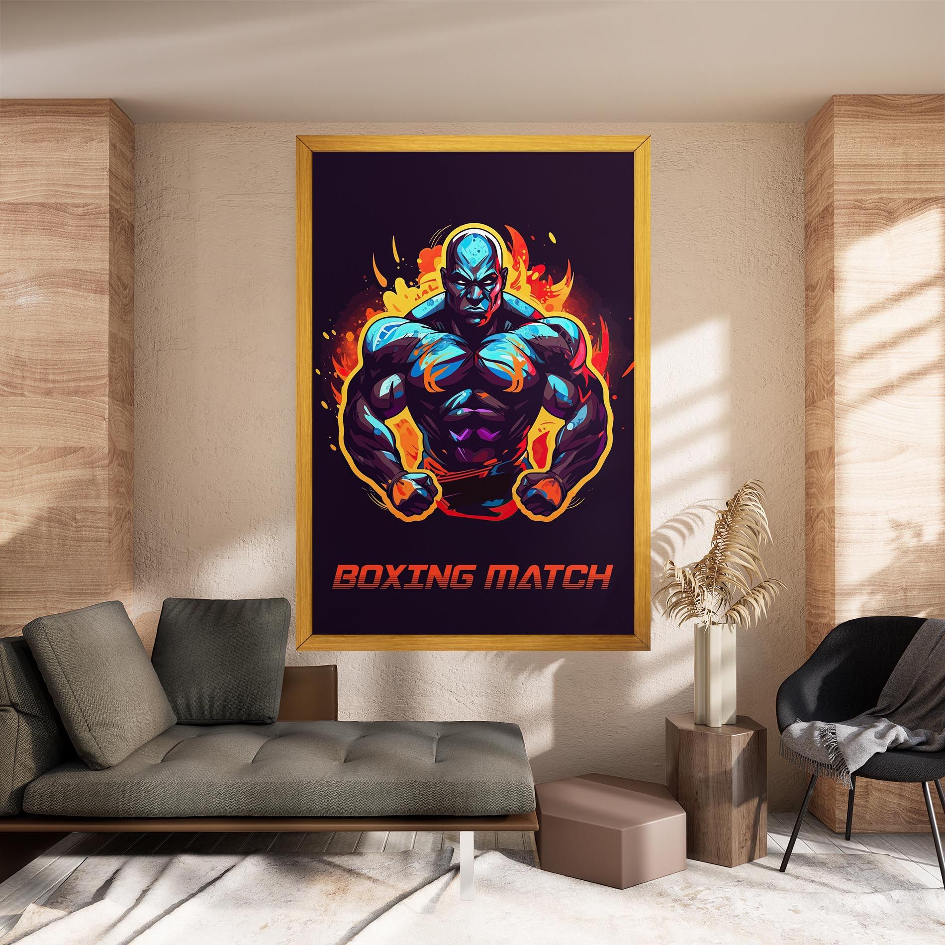 Boxing Strong Match mockup 8