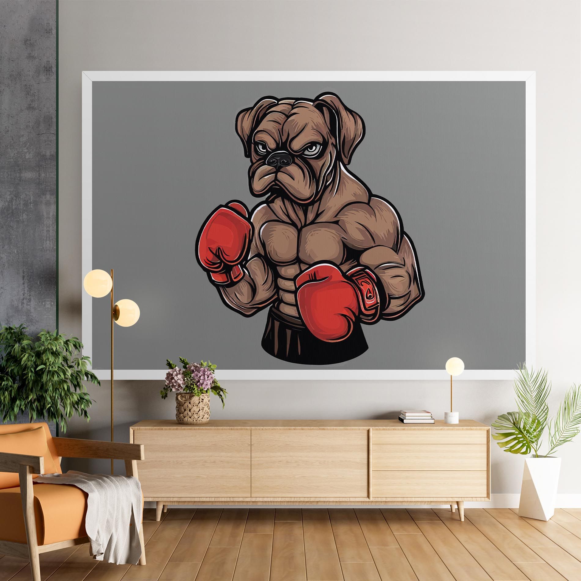 Boxer Dog mockup 9