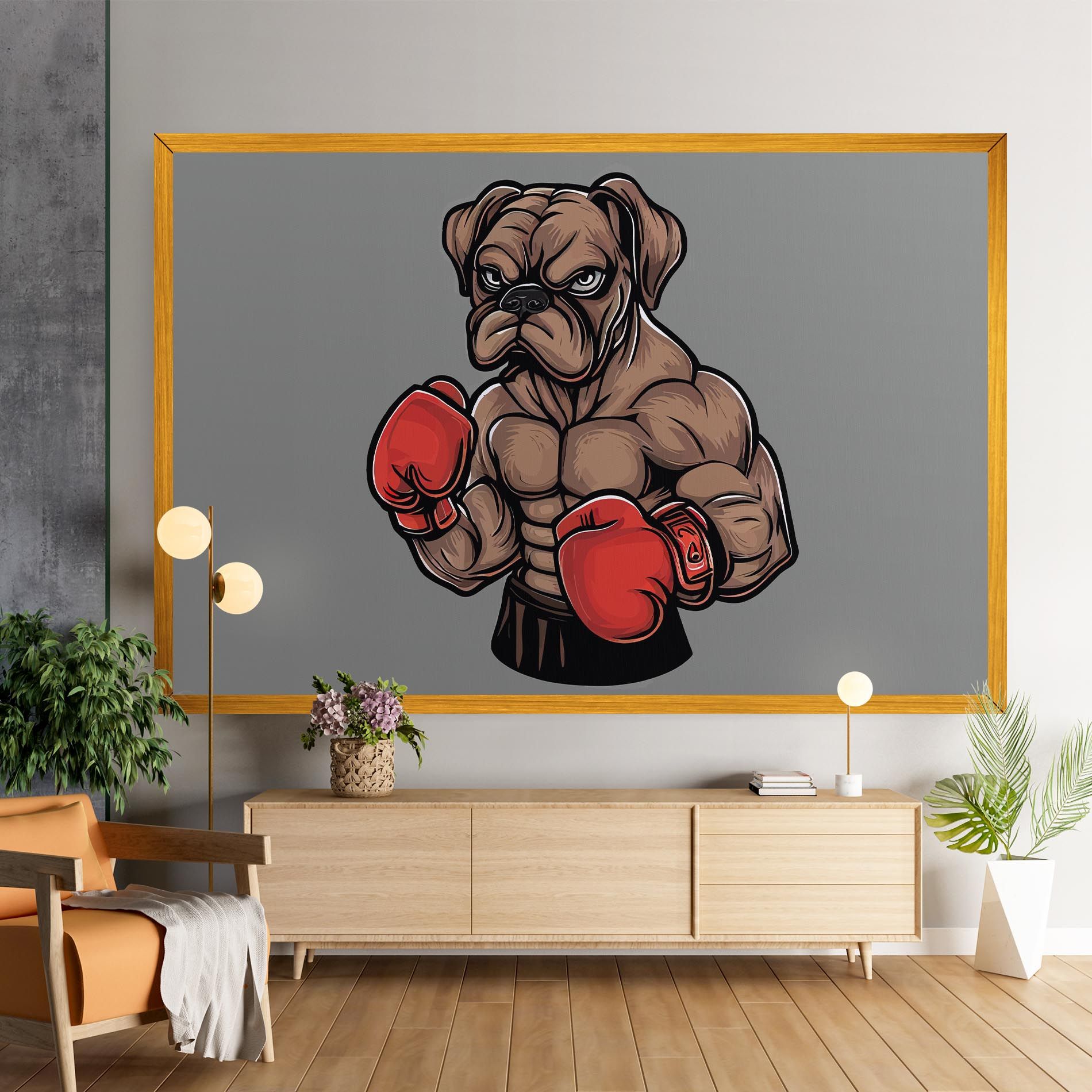 Boxer Dog mockup 9