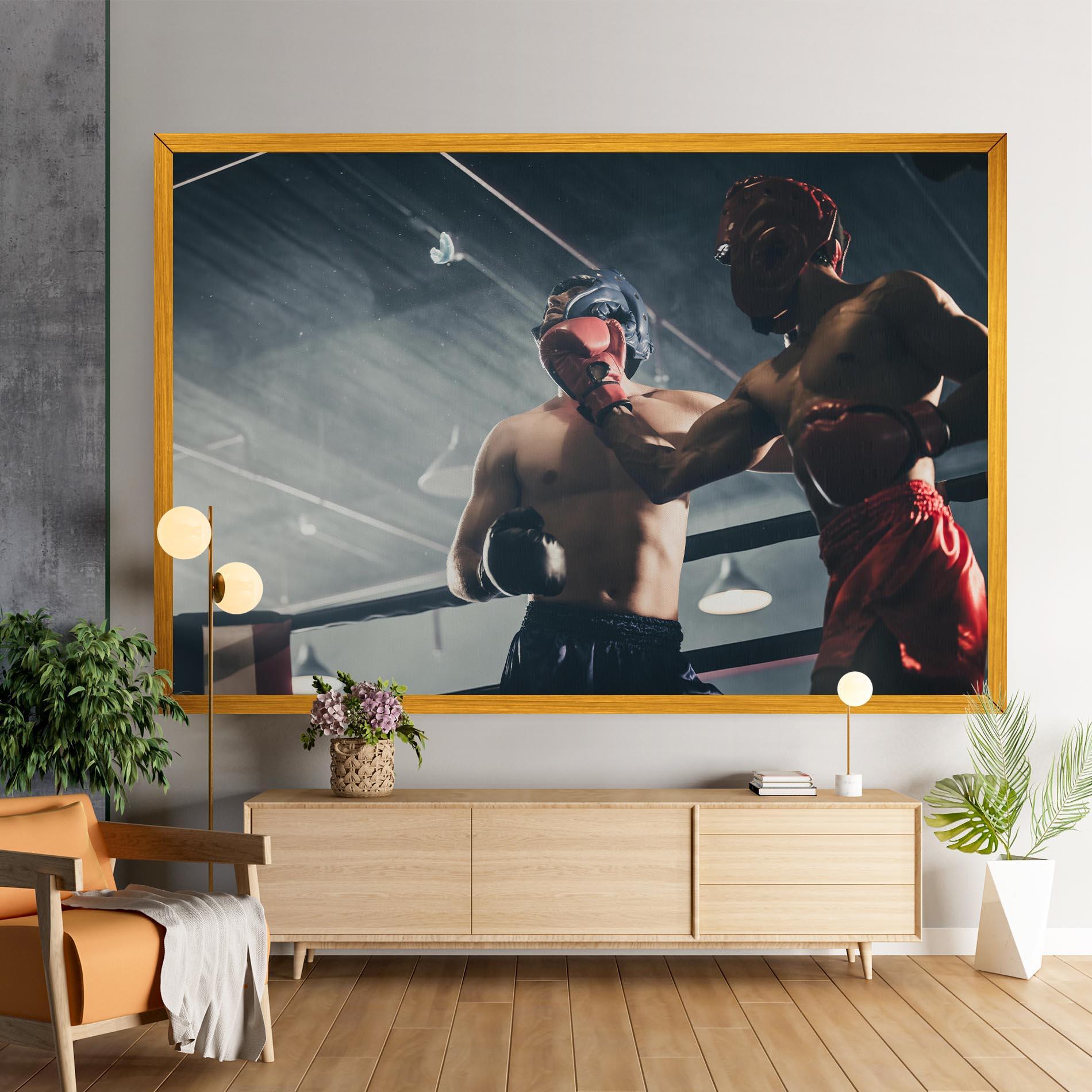 Leinwandbild Knockout King mockup 9