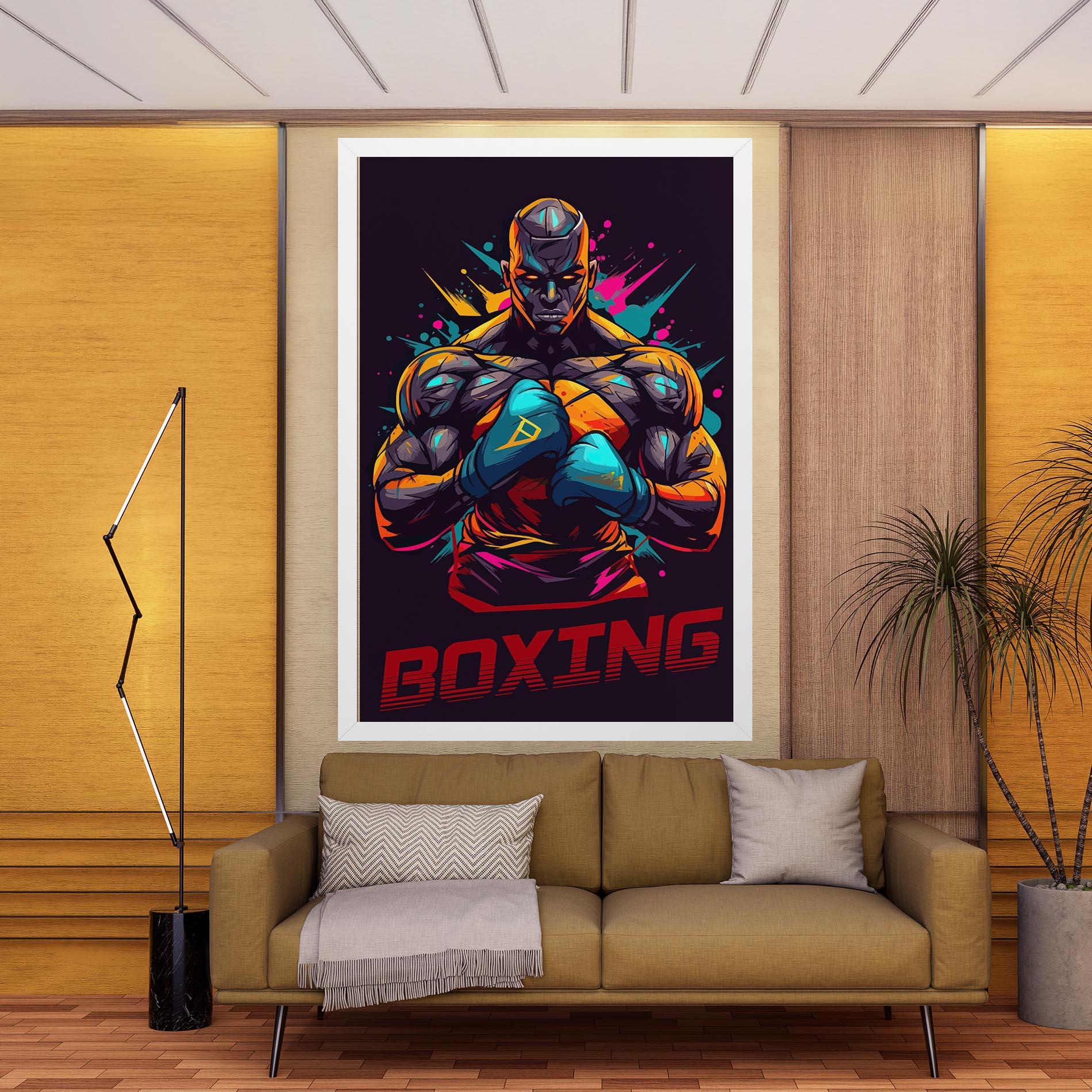 Leinwandbild Boxing Strong mockup 9