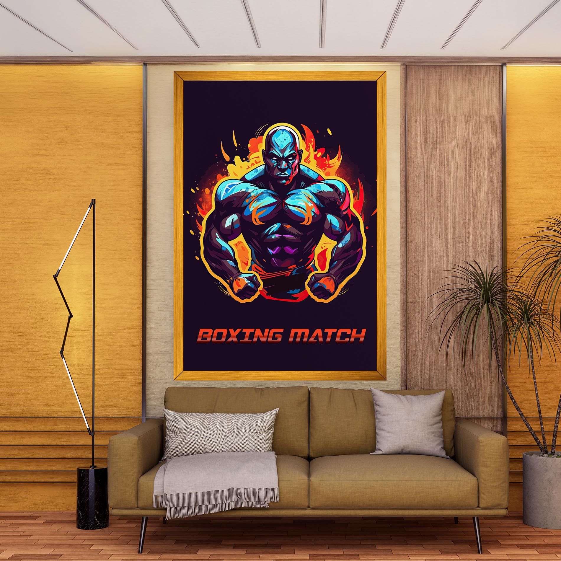 Boxing Strong Match mockup 9