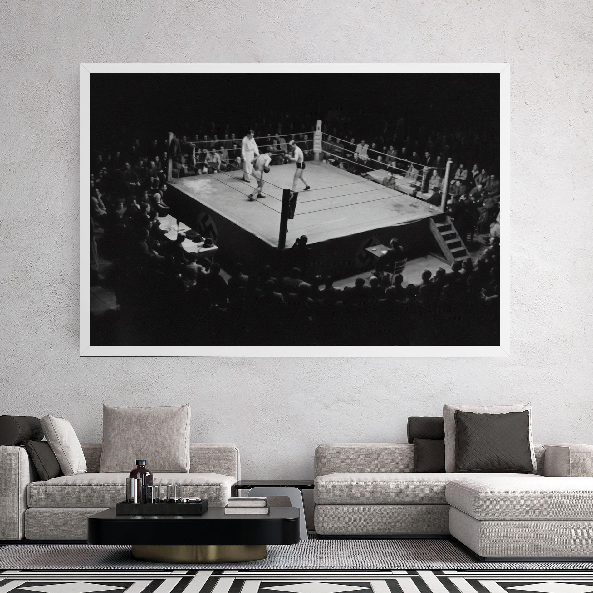 Leinwandbild Grey Ring mockup 2