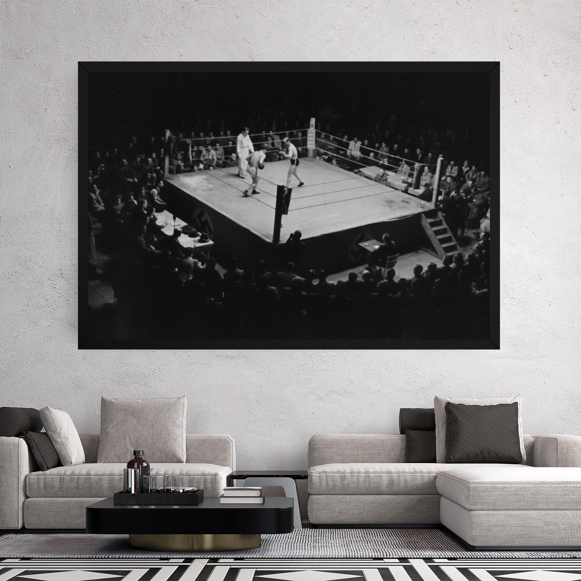 Leinwandbild Grey Ring mockup 2