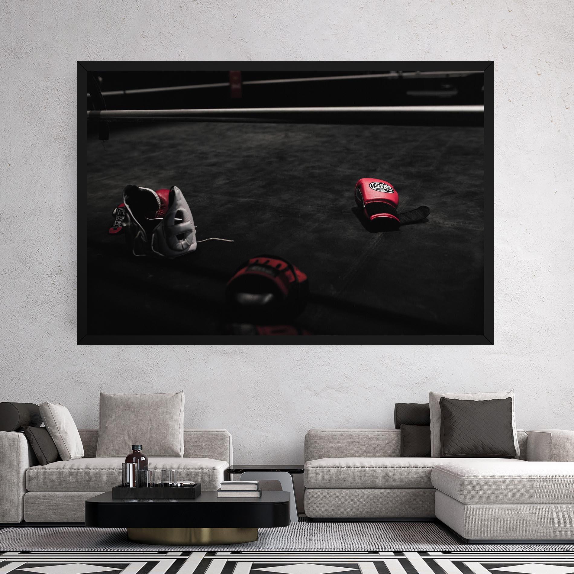 Leinwandbild Ring Gloves mockup 2