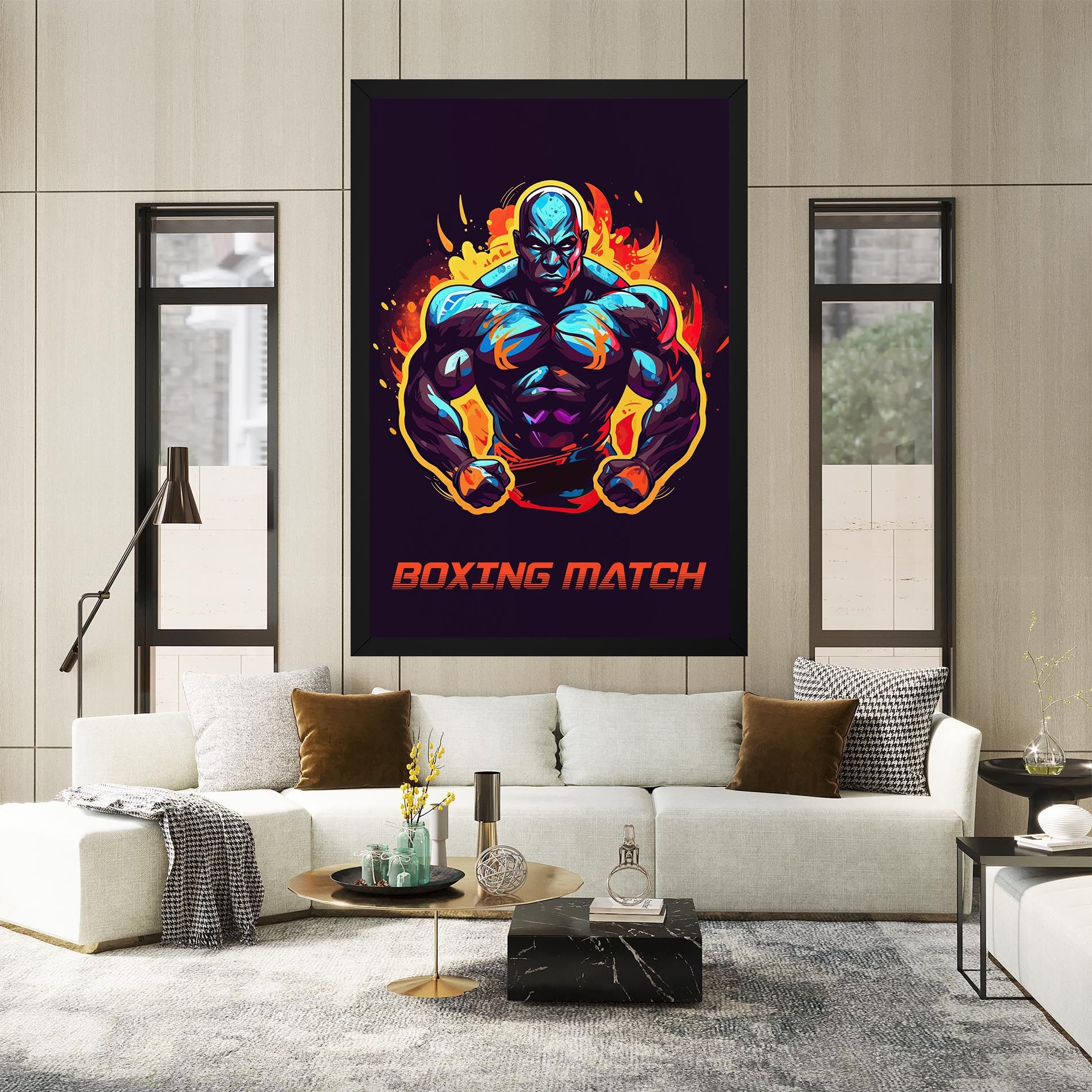 Boxing Strong Match mockup 2