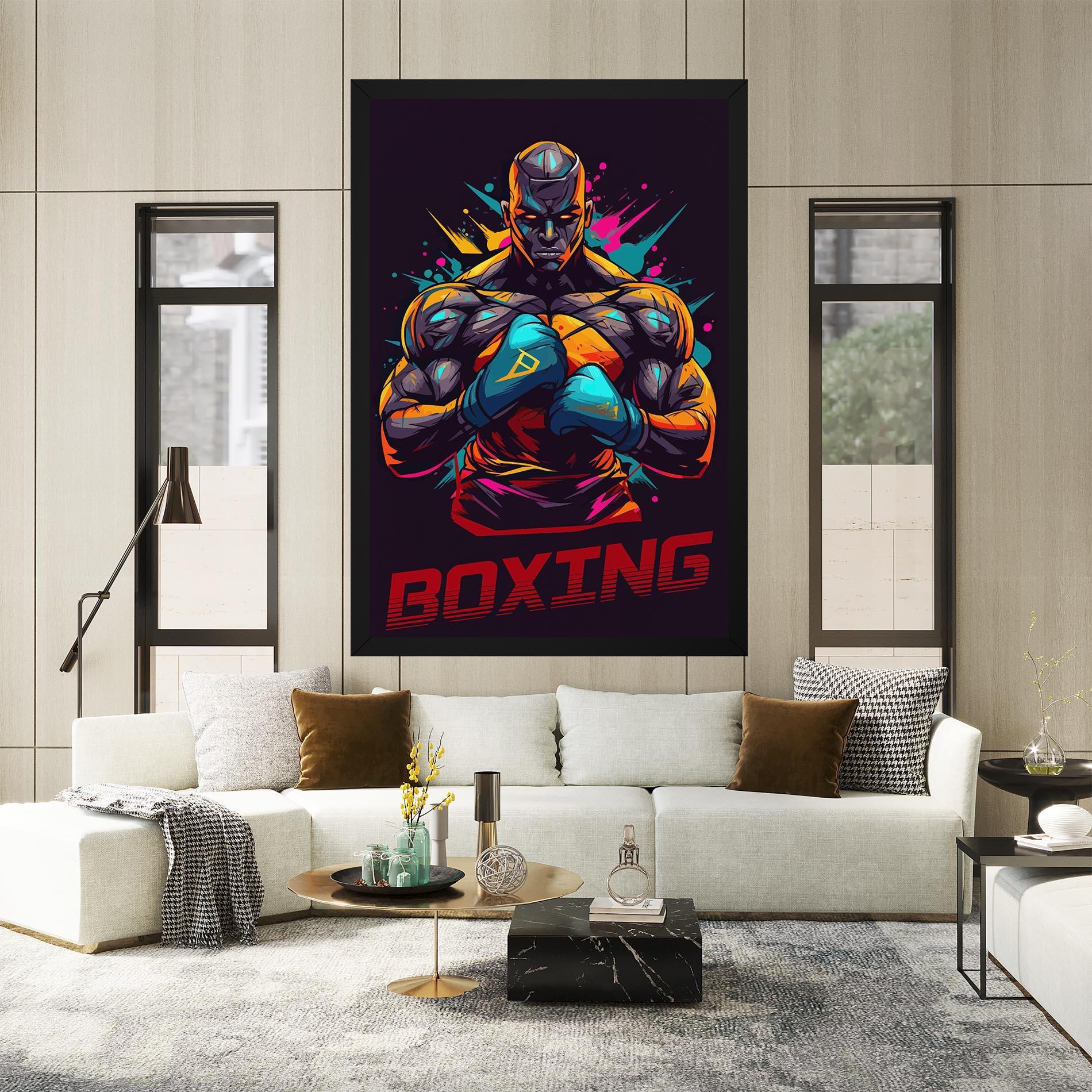 Leinwandbild Boxing Strong mockup 2