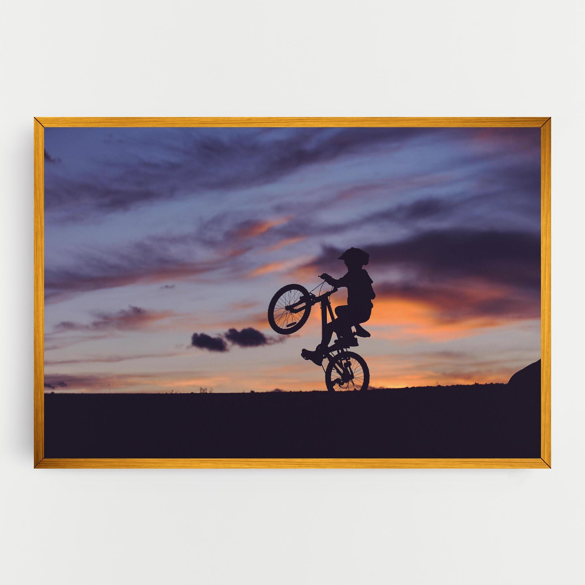 Leinwandbild Spin Speed mockup 0