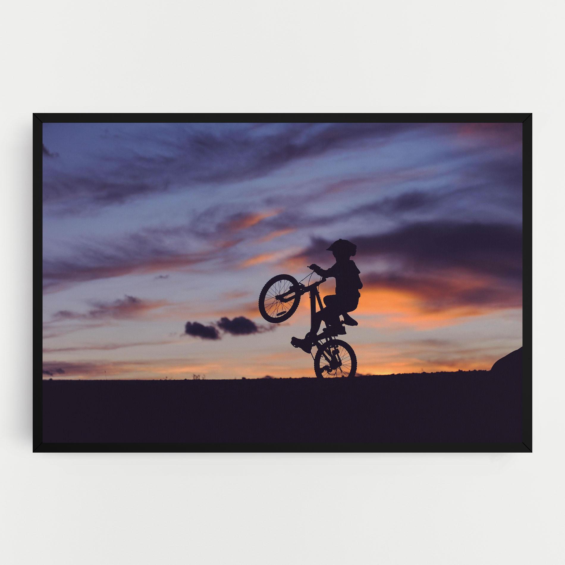 Leinwandbild Spin Speed mockup 0