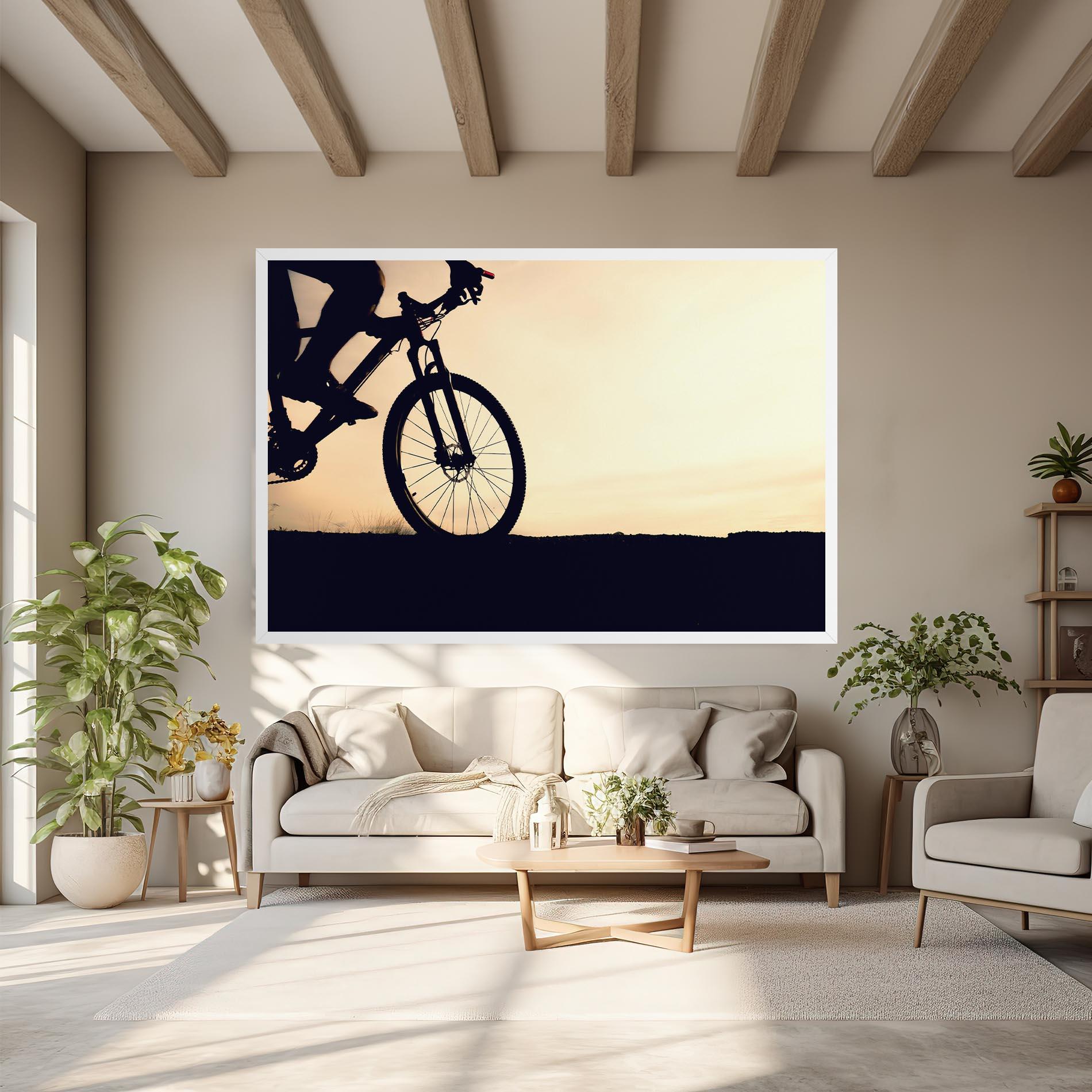 Leinwandbild Cream Sky Mtb mockup 6