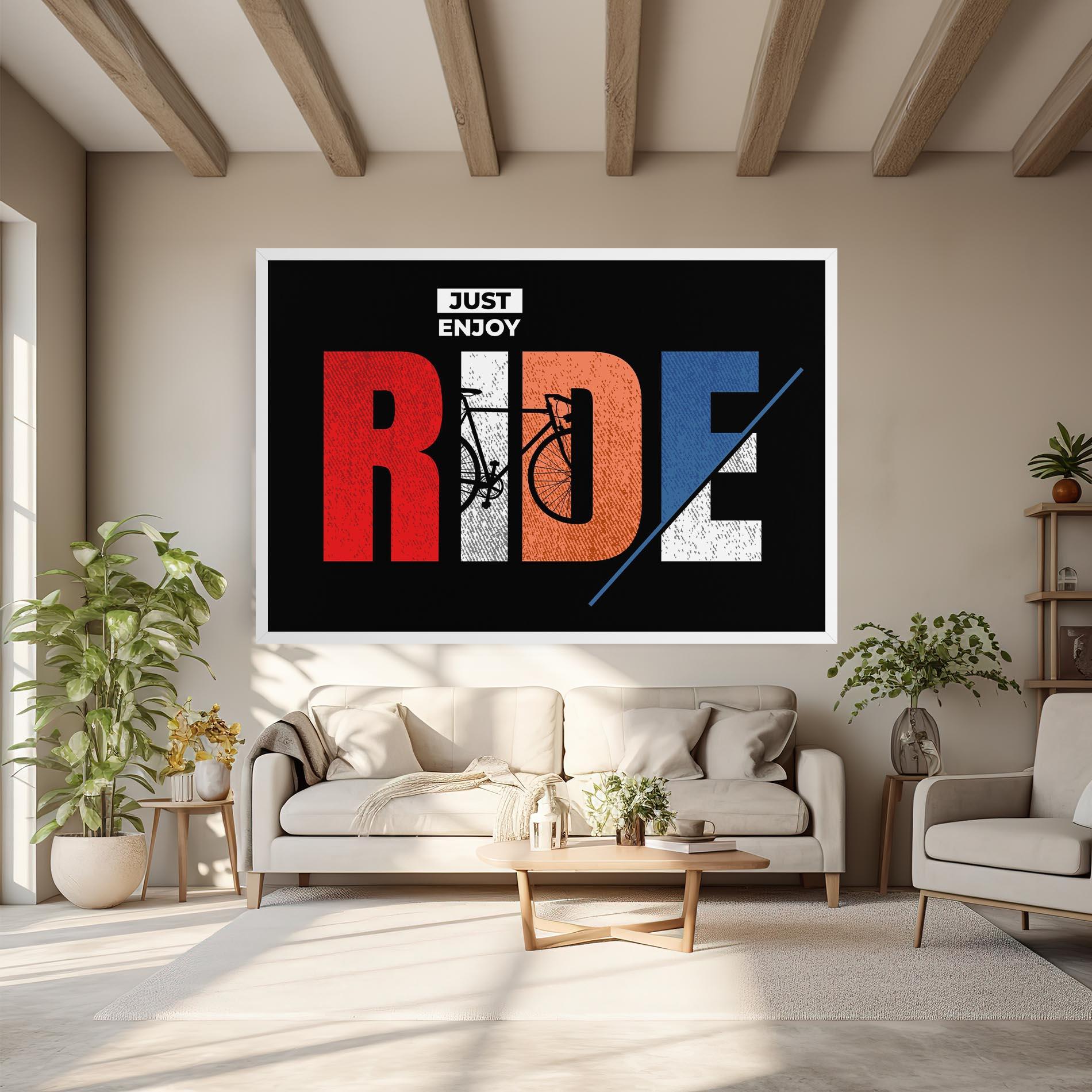 Leinwandbild Ride mockup 6