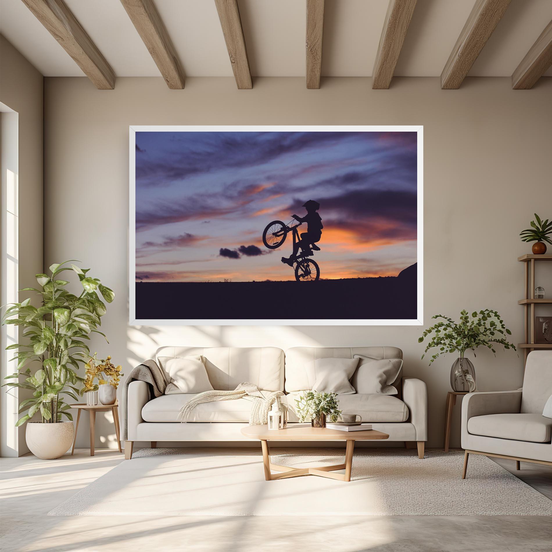 Leinwandbild Spin Speed mockup 6