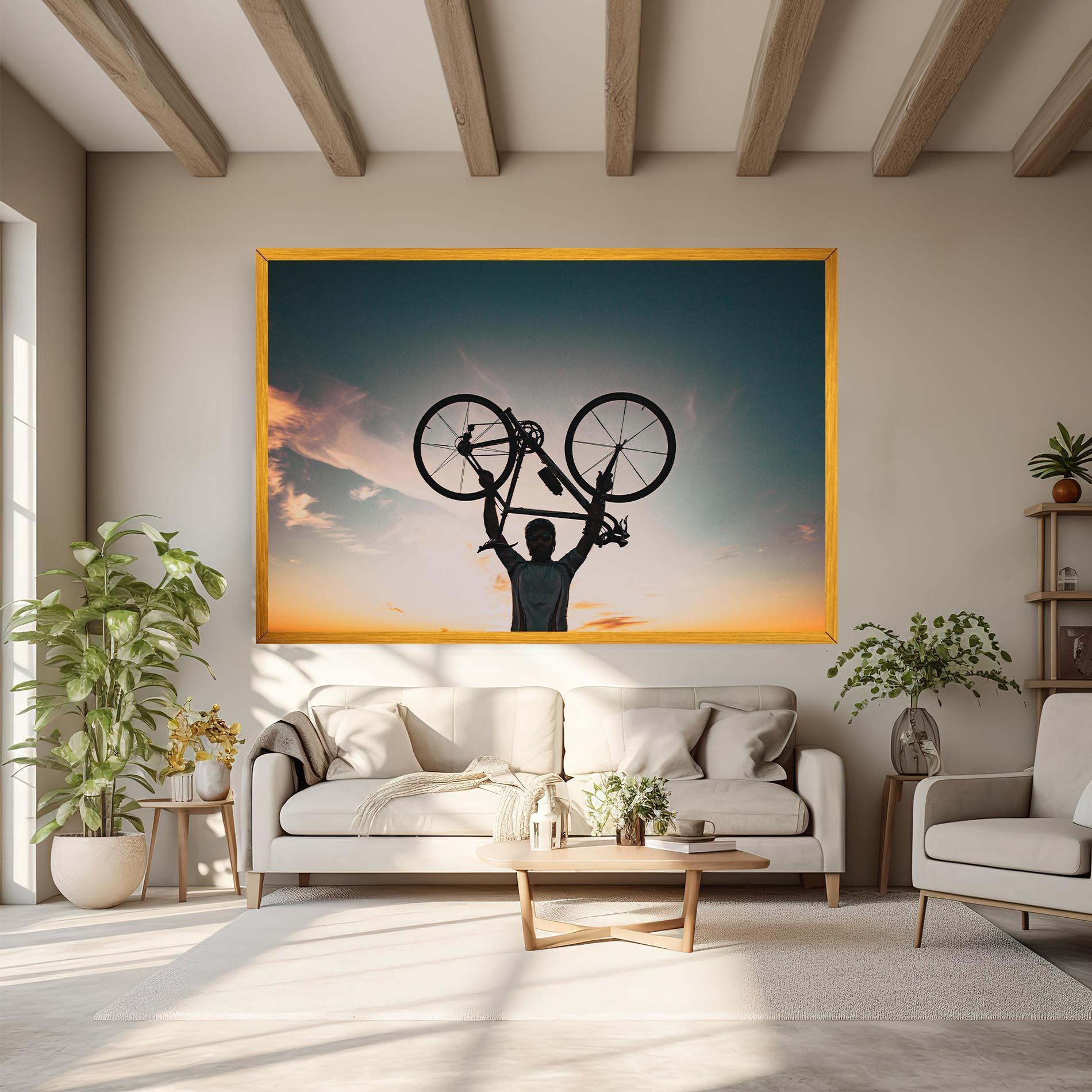 Leinwandbild Cycle Explor mockup 6