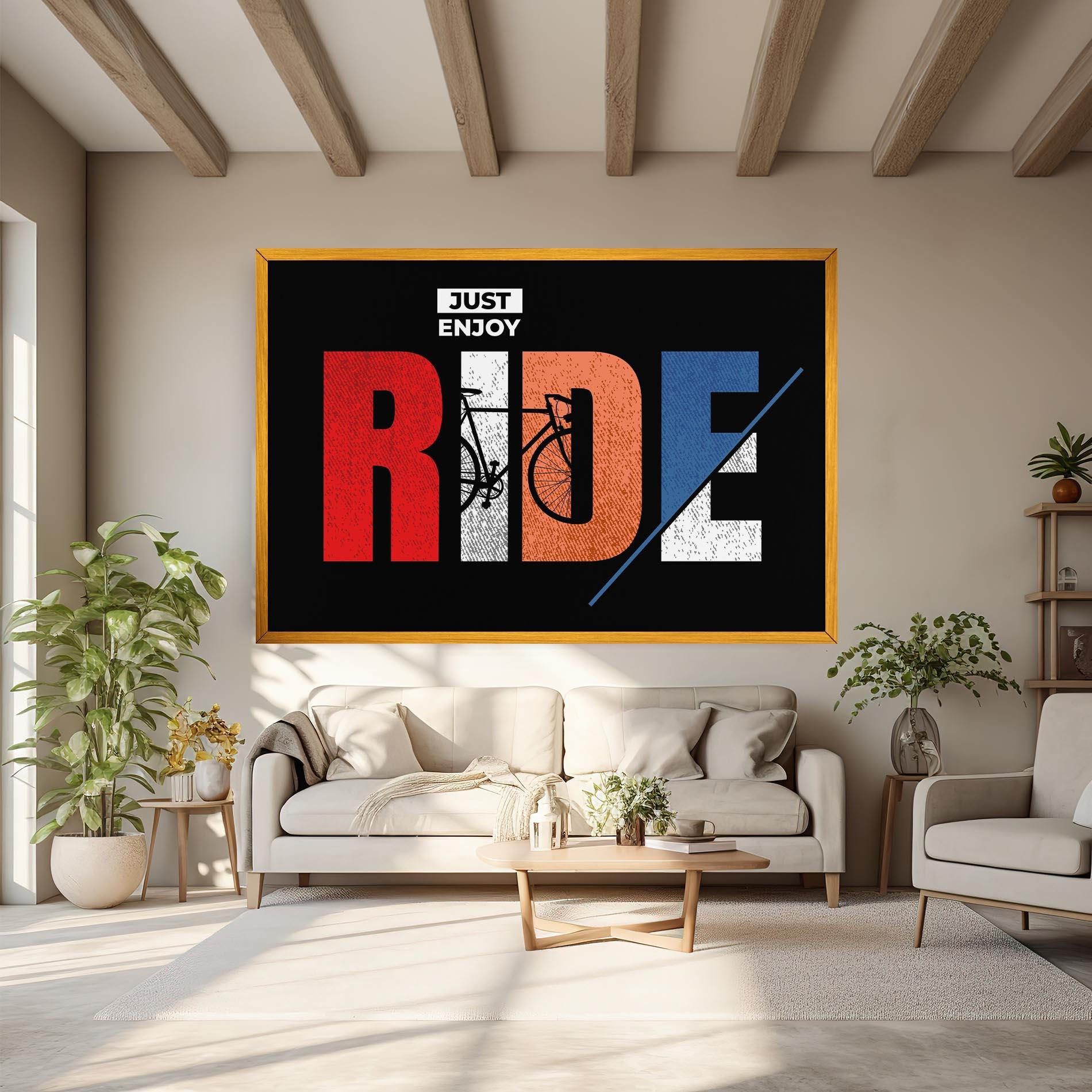 Leinwandbild Ride mockup 6