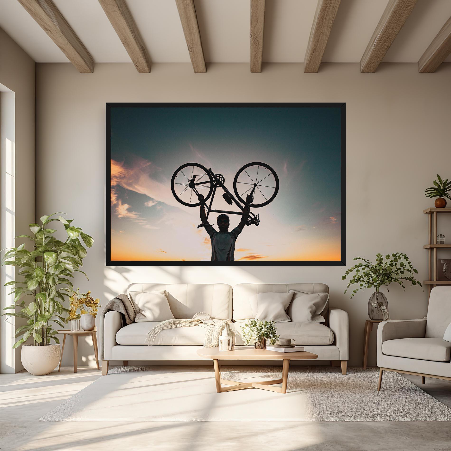 Leinwandbild Cycle Explor mockup 6