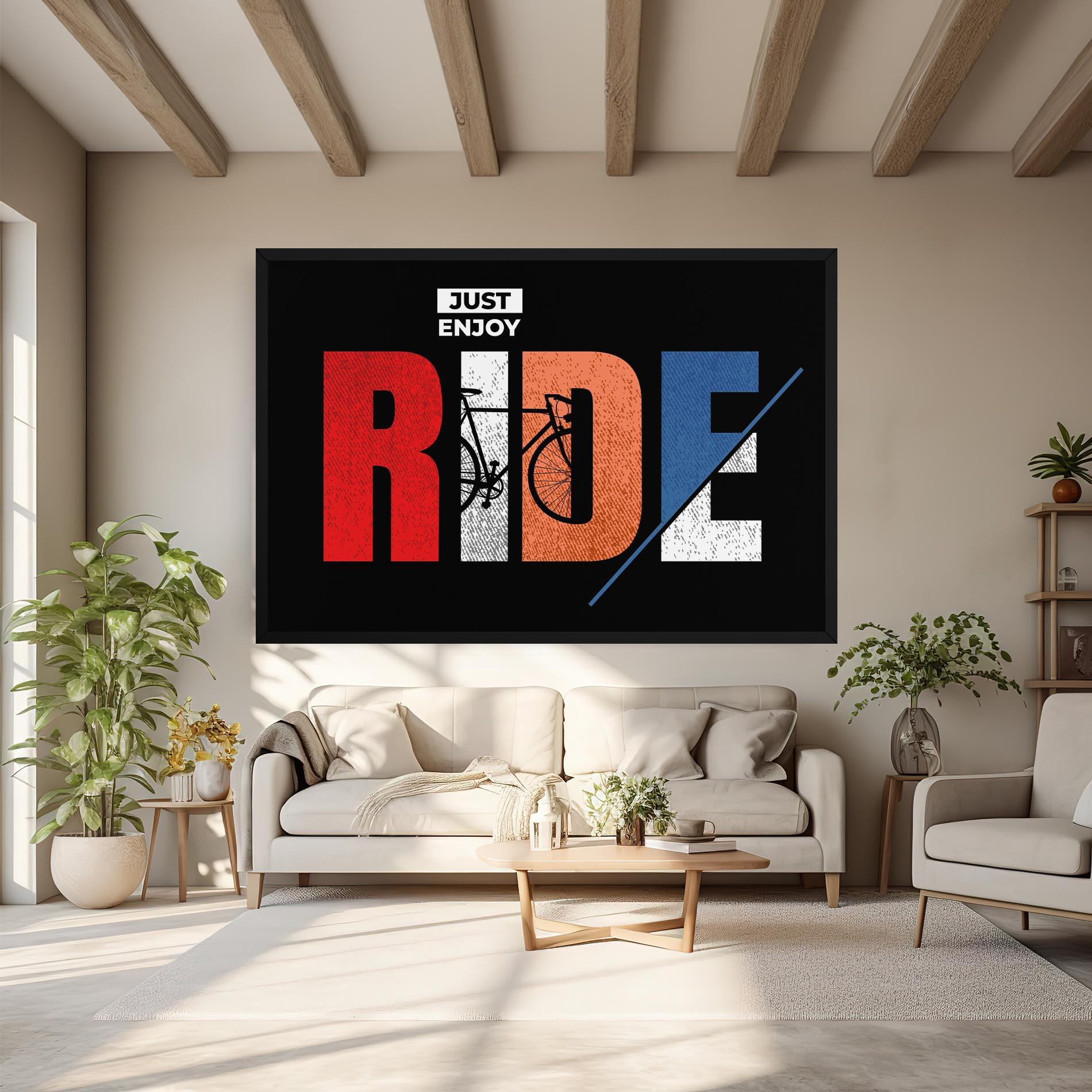 Leinwandbild Ride mockup 6