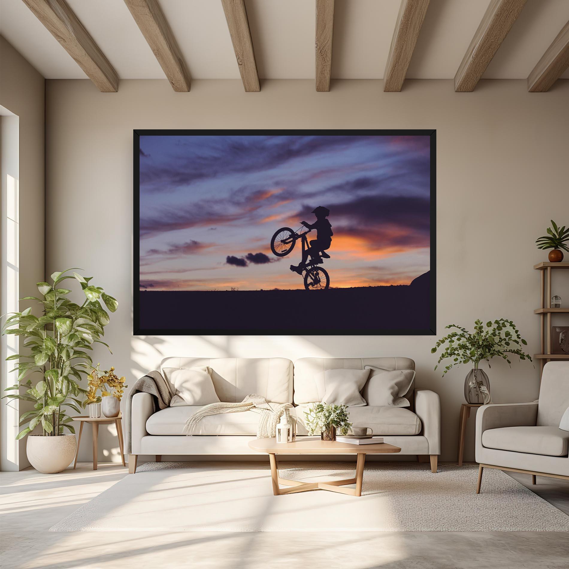 Leinwandbild Spin Speed mockup 6