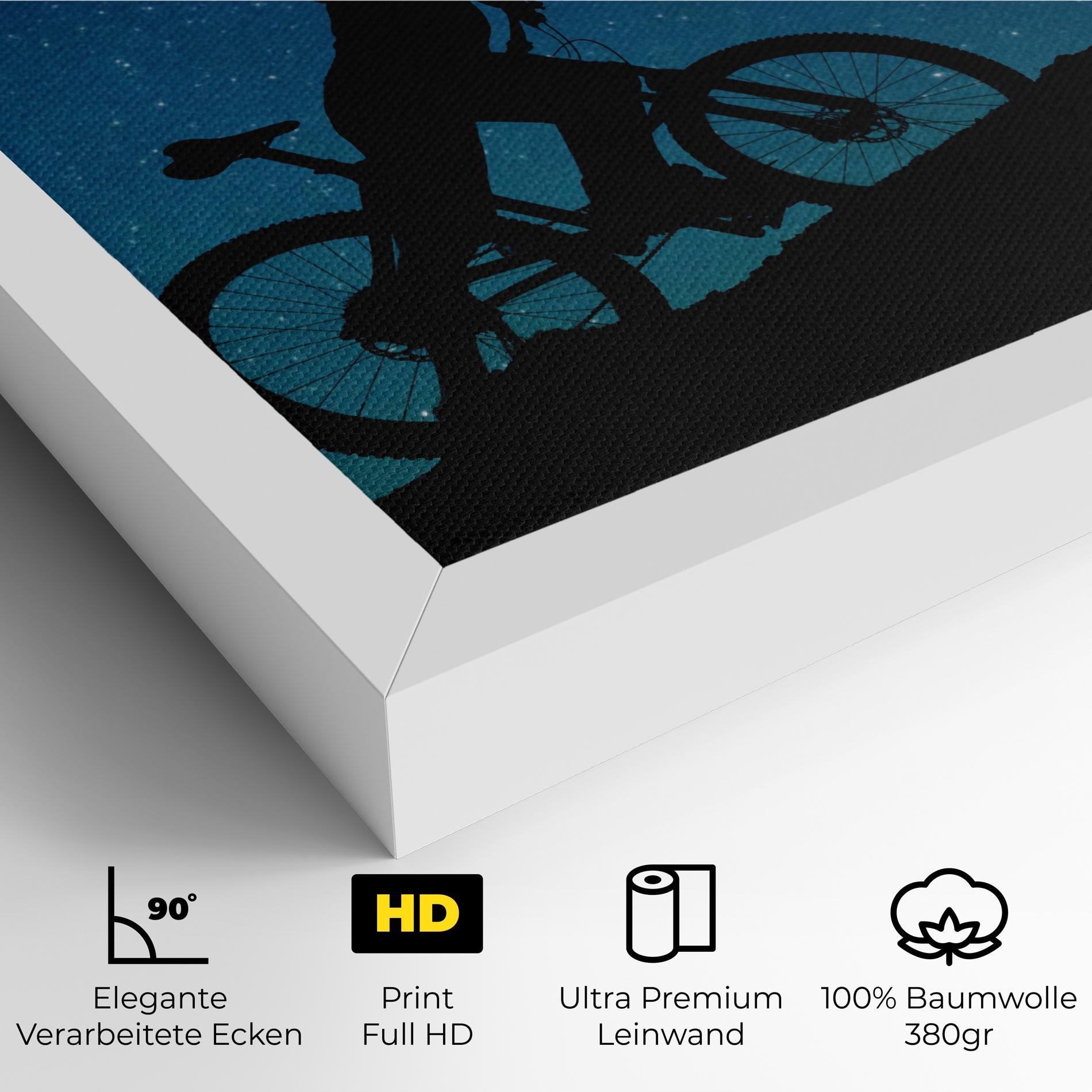 Leinwandbild Bike Blast mockup 4