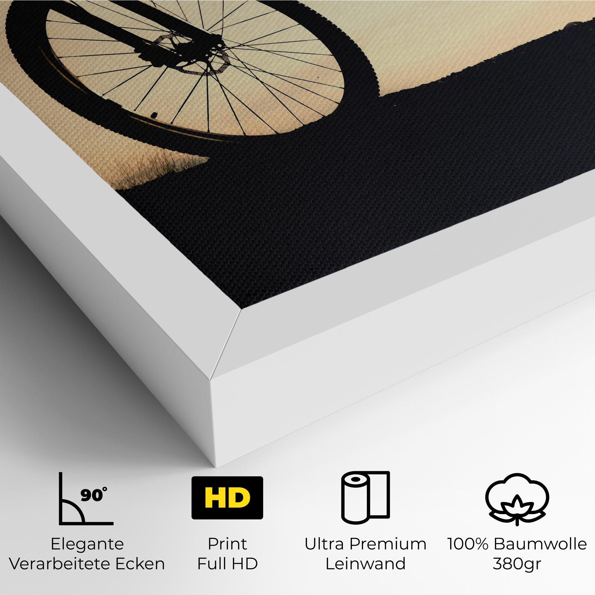 Leinwandbild Cream Sky Mtb mockup 4