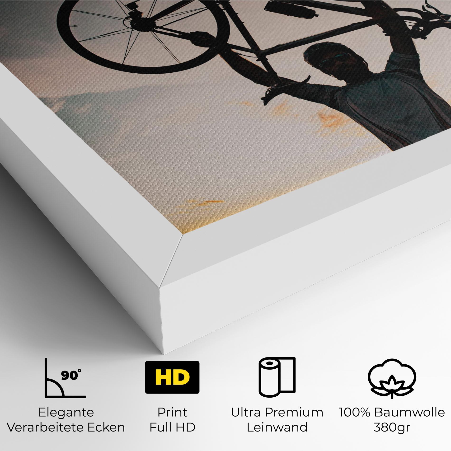 Leinwandbild Cycle Explor mockup 4