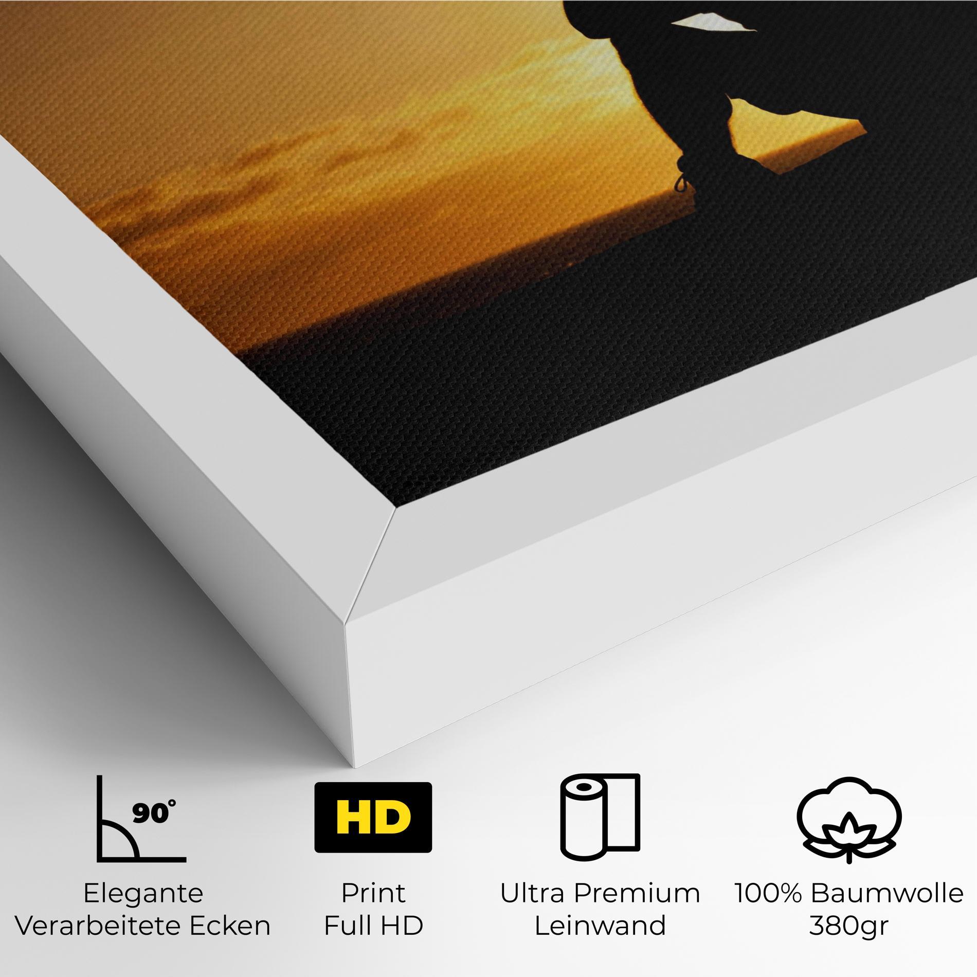 Leinwandbild Relax Bike mockup 4