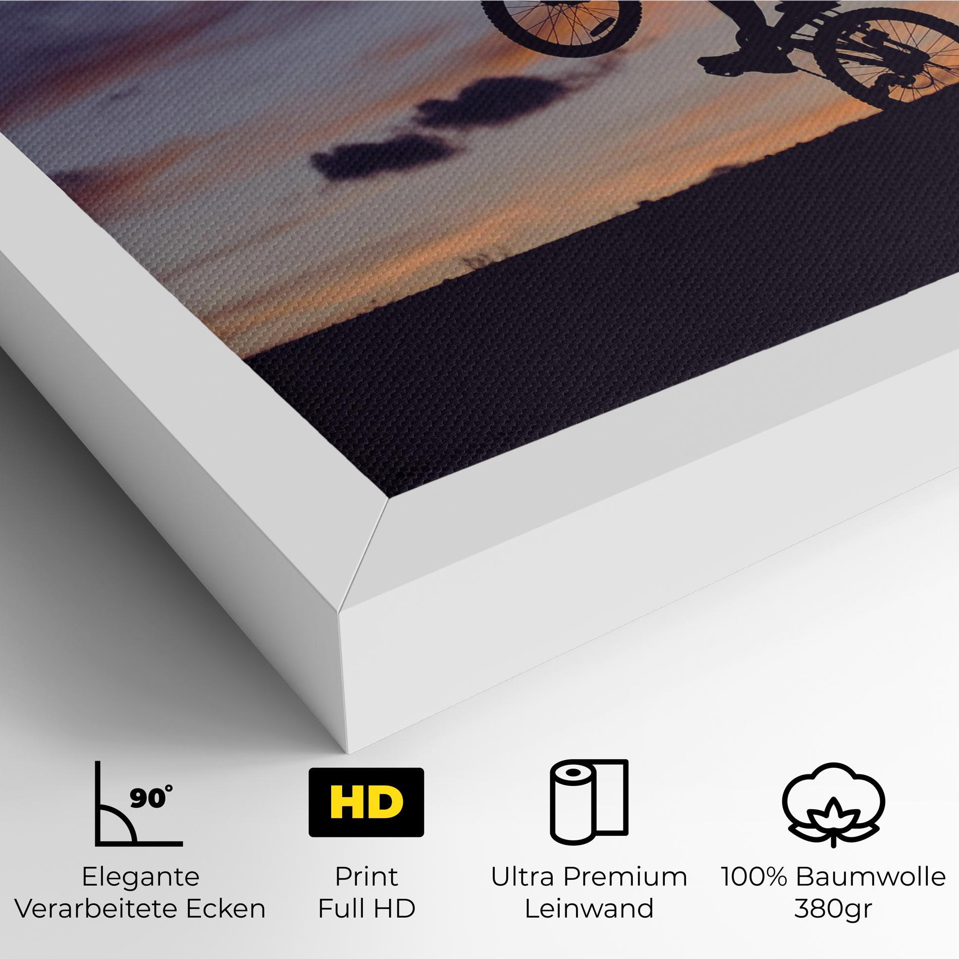 Leinwandbild Spin Speed mockup 4