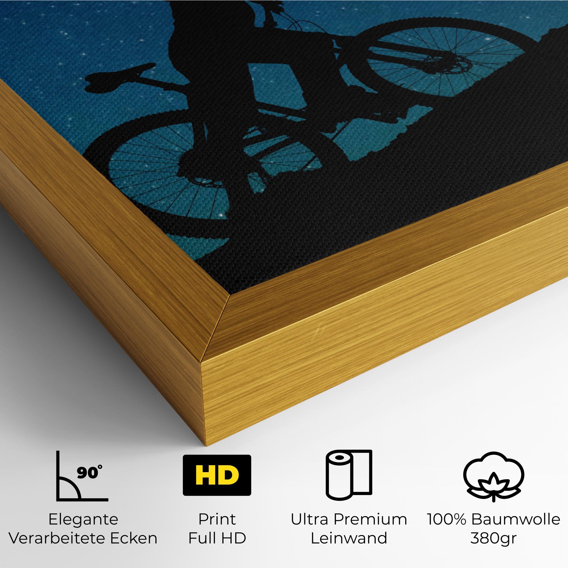 Leinwandbild Bike Blast mockup 4