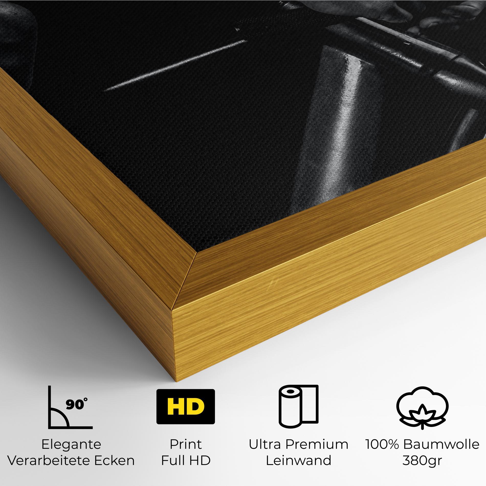 Leinwandbild Bike Burst mockup 4