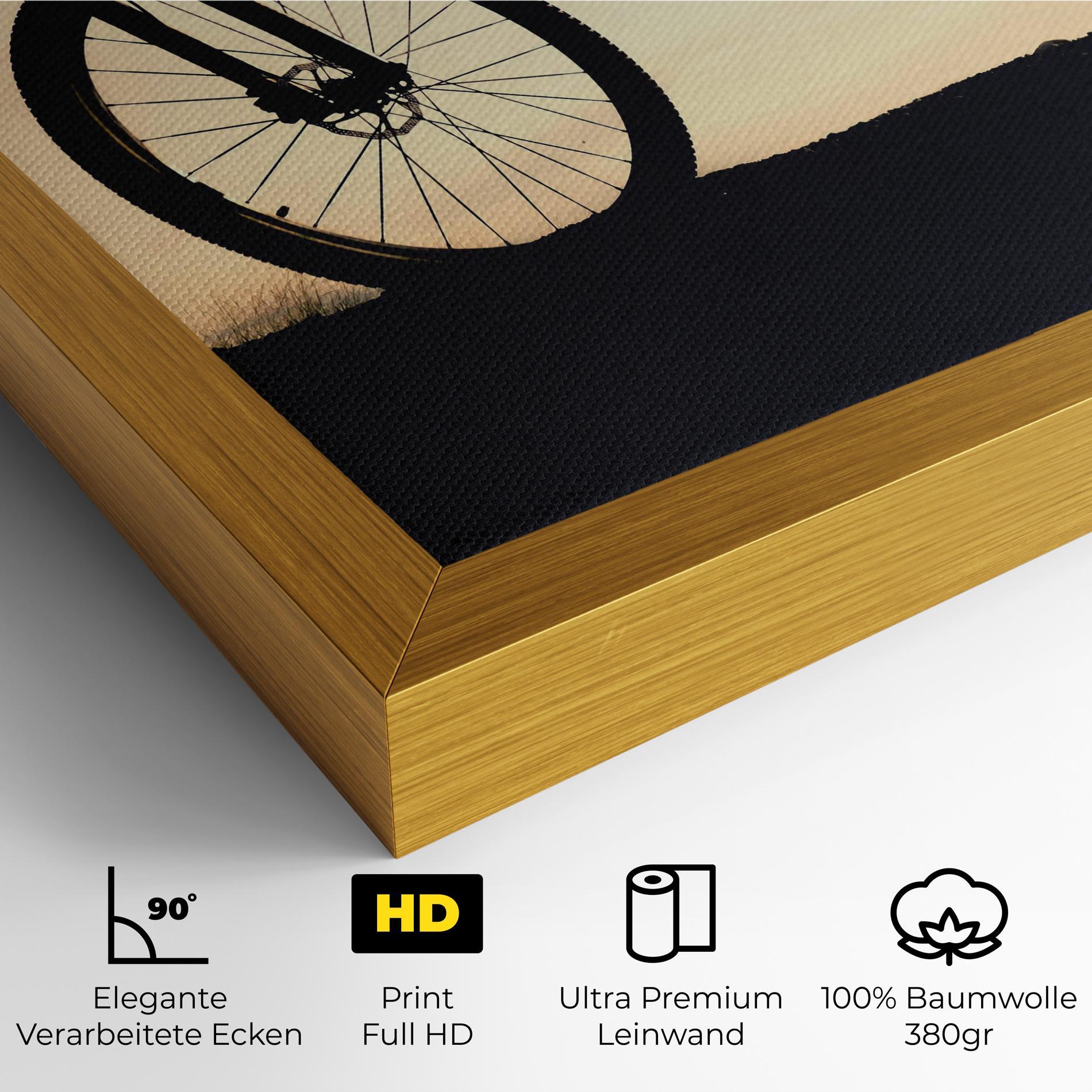 Leinwandbild Cream Sky Mtb mockup 4
