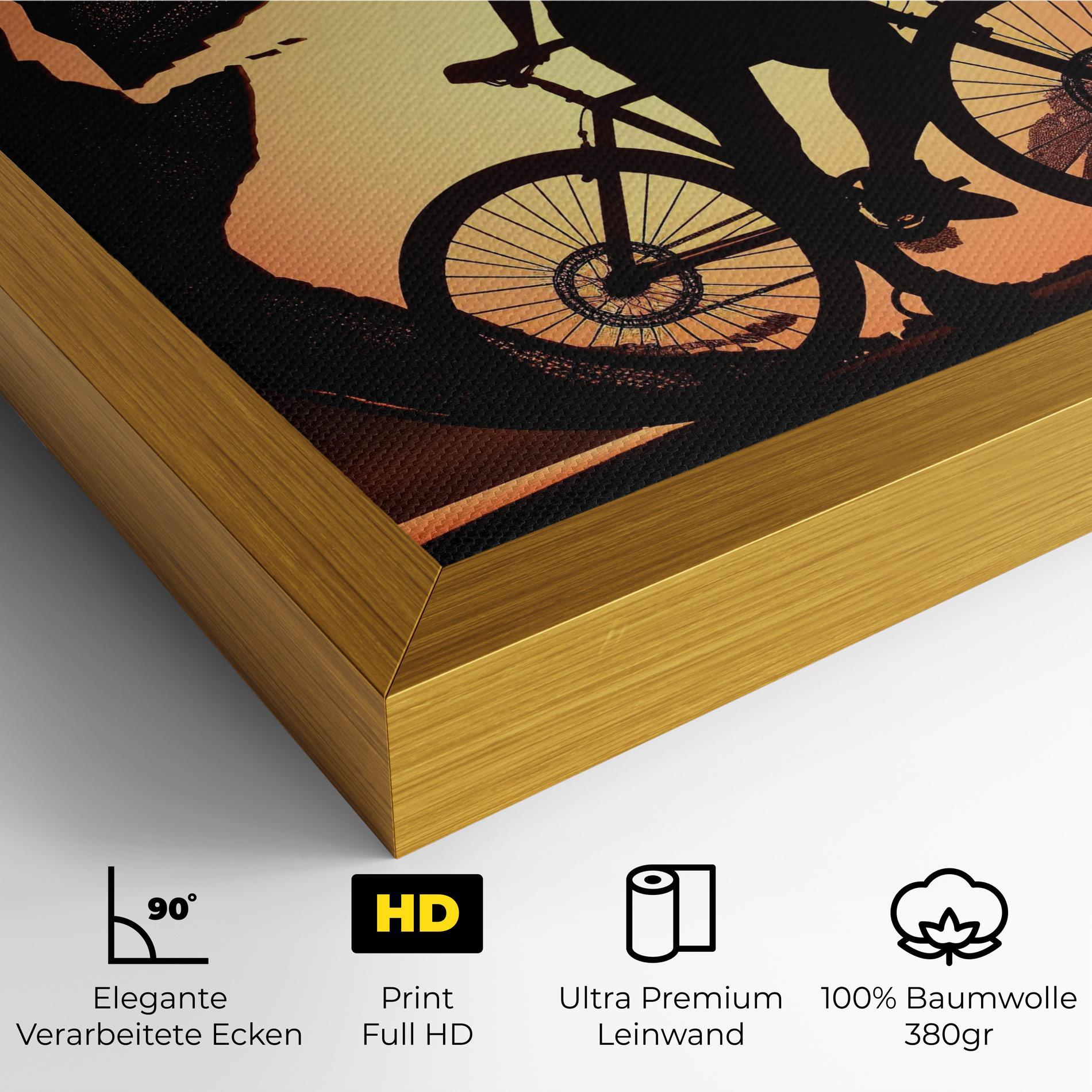 Leinwandbild Globe Riding World mockup 4