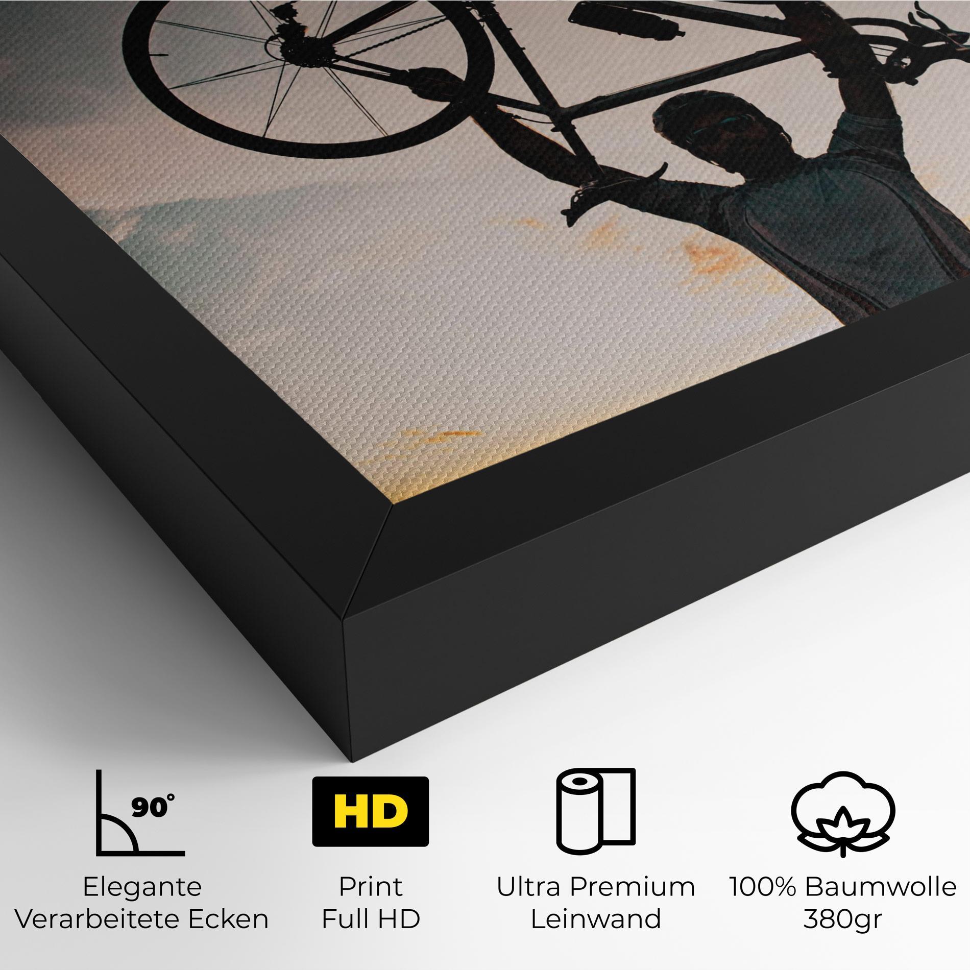 Leinwandbild Cycle Explor mockup 4