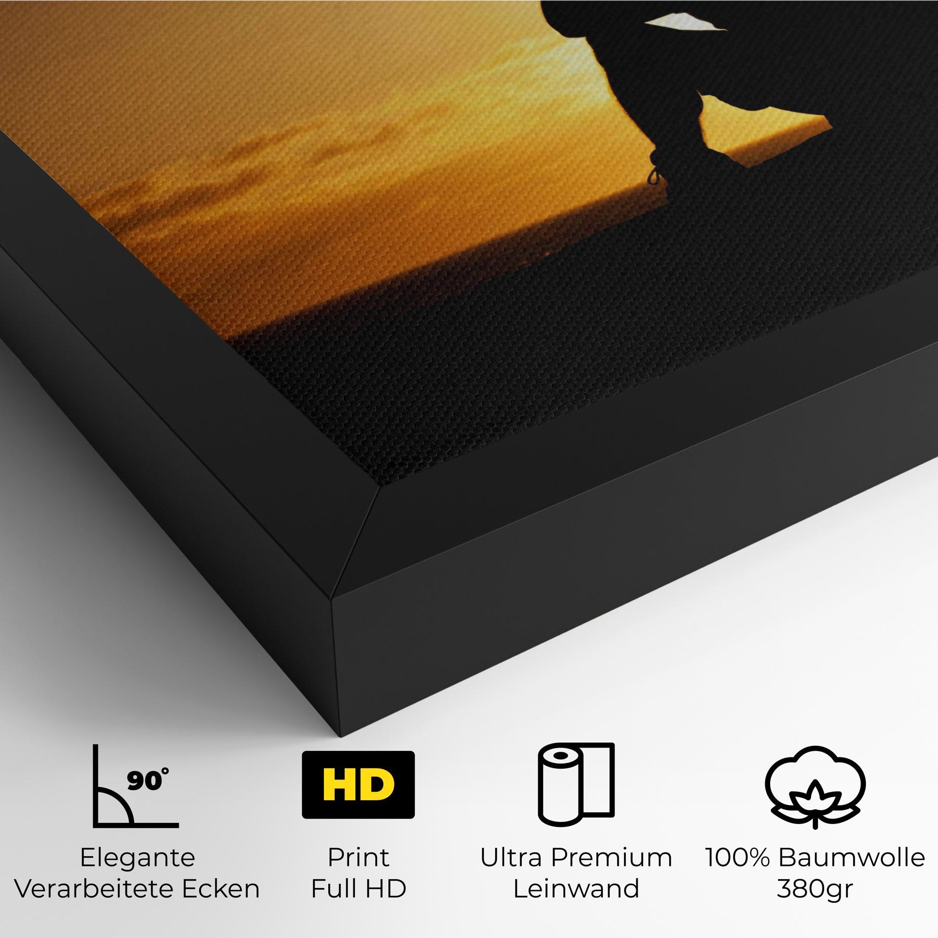 Leinwandbild Relax Bike mockup 4