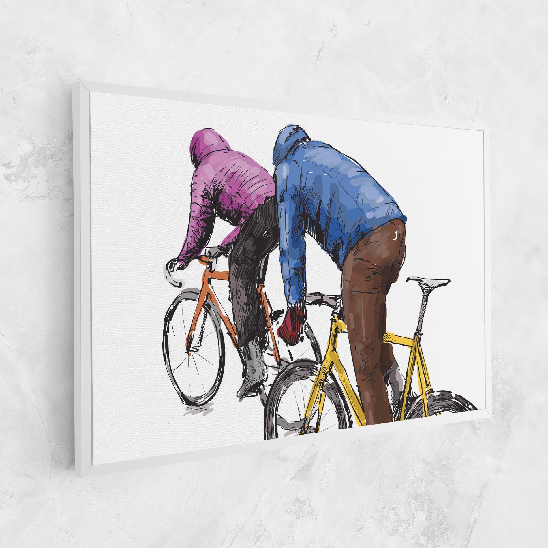 Leinwandbild Bike Trip mockup 1