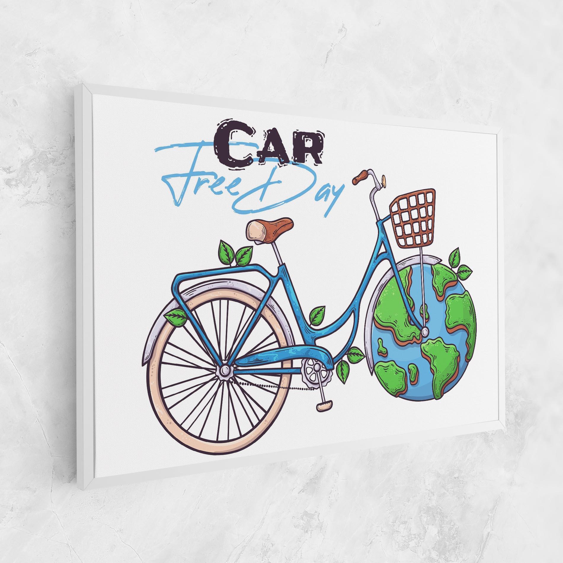 Leinwandbild Free Day Bike mockup 1