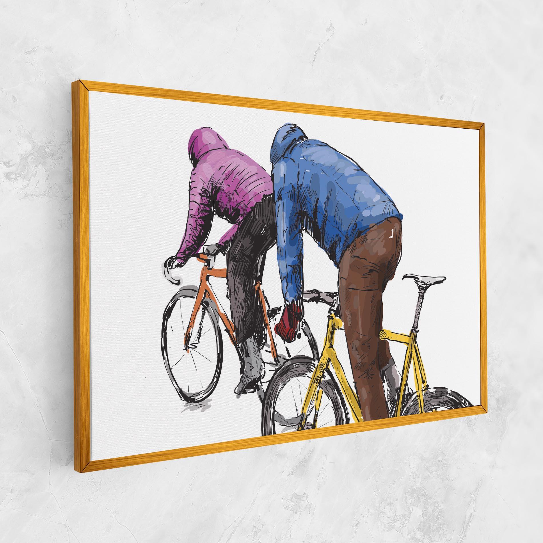 Leinwandbild Bike Trip mockup 1