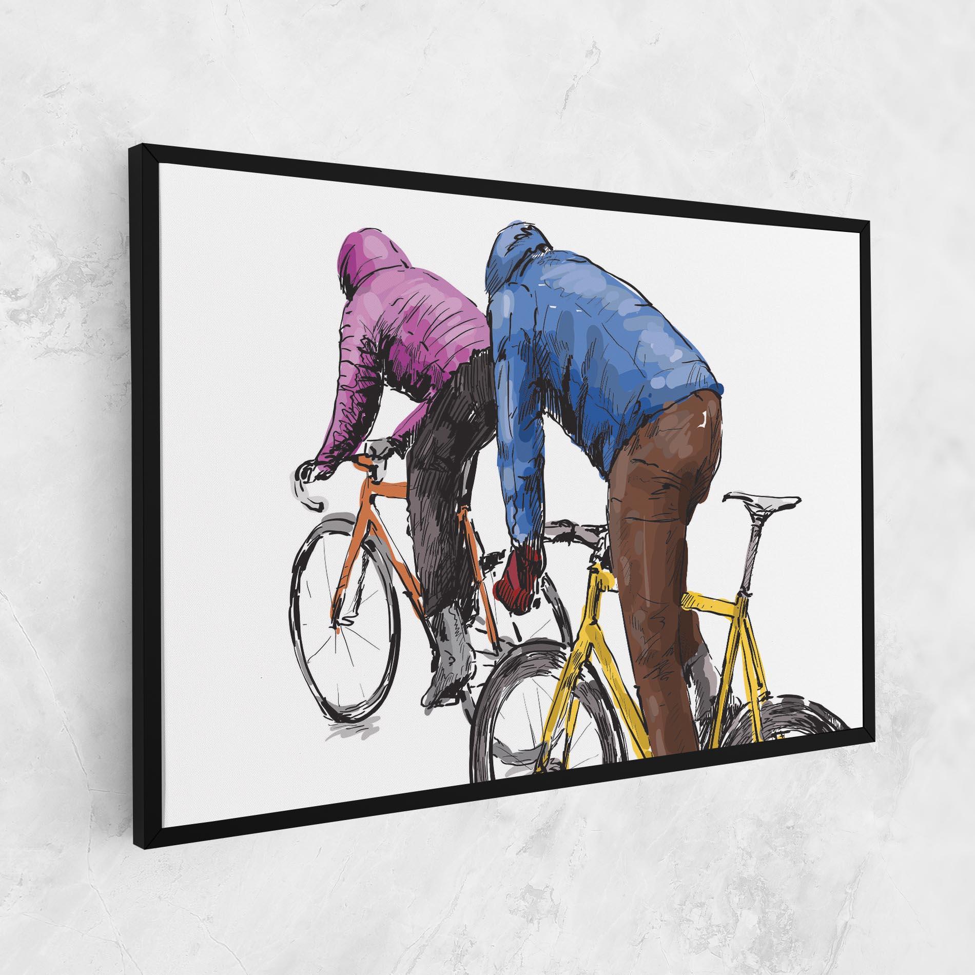 Leinwandbild Bike Trip mockup 1