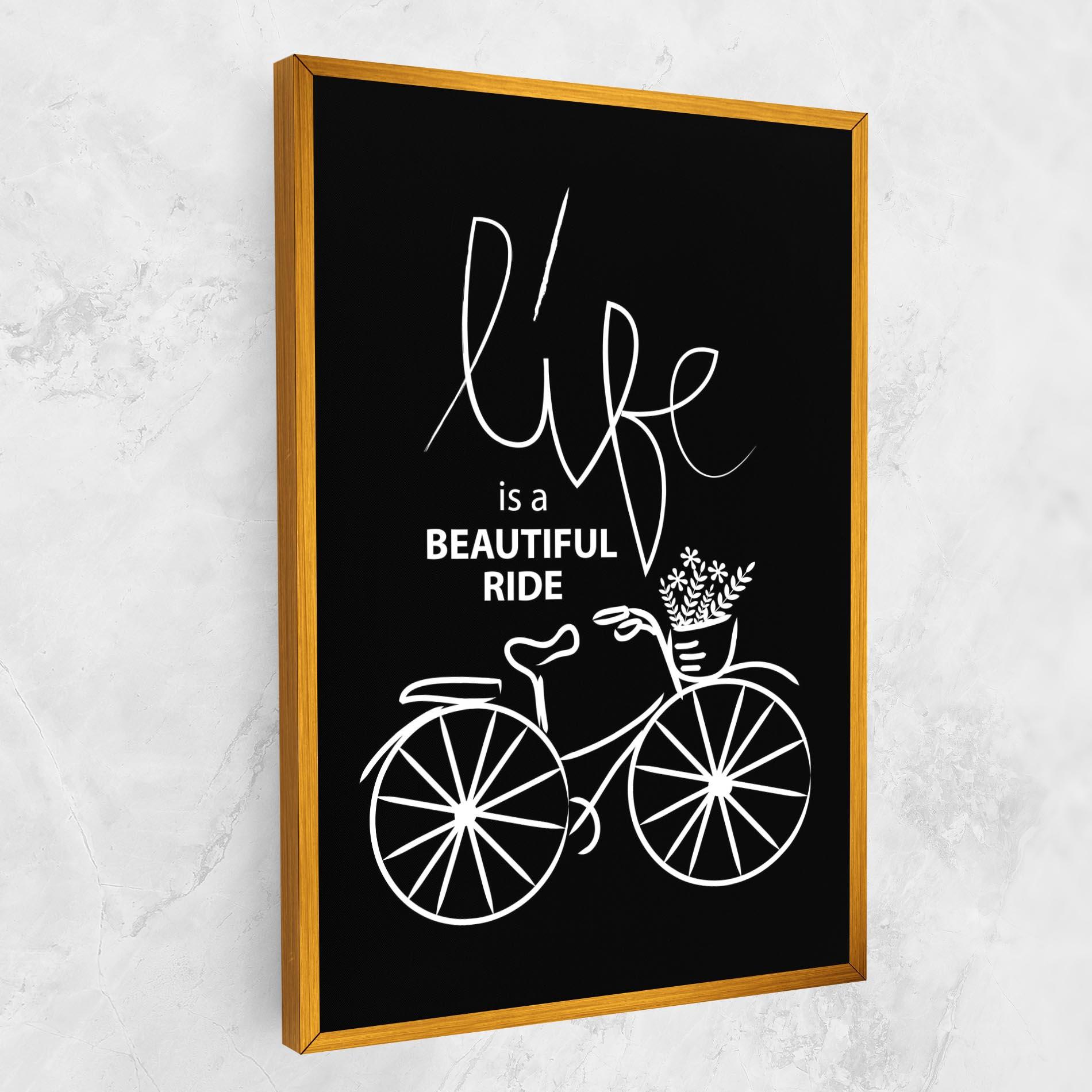 Leinwandbild Beautiful Ride mockup 1