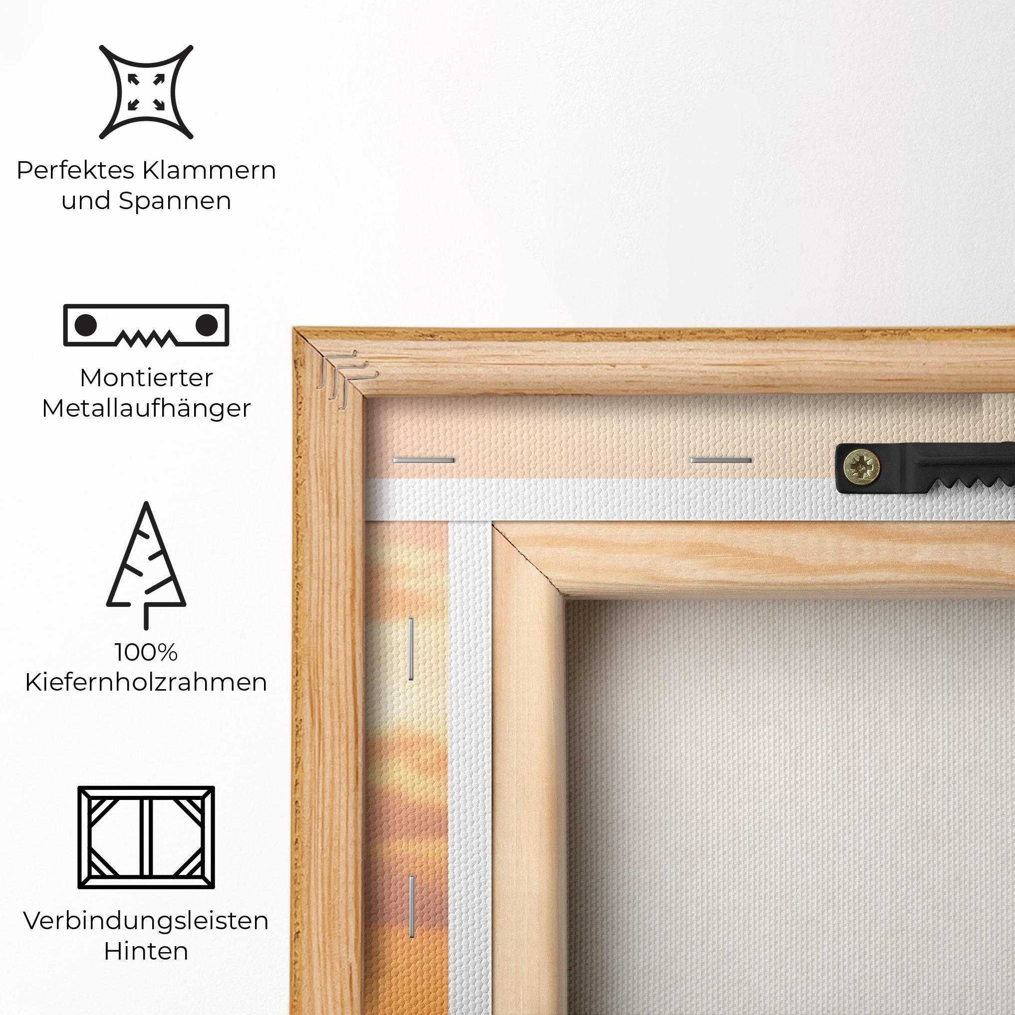 Leinwandbild Bike Travel Concept mockup 5