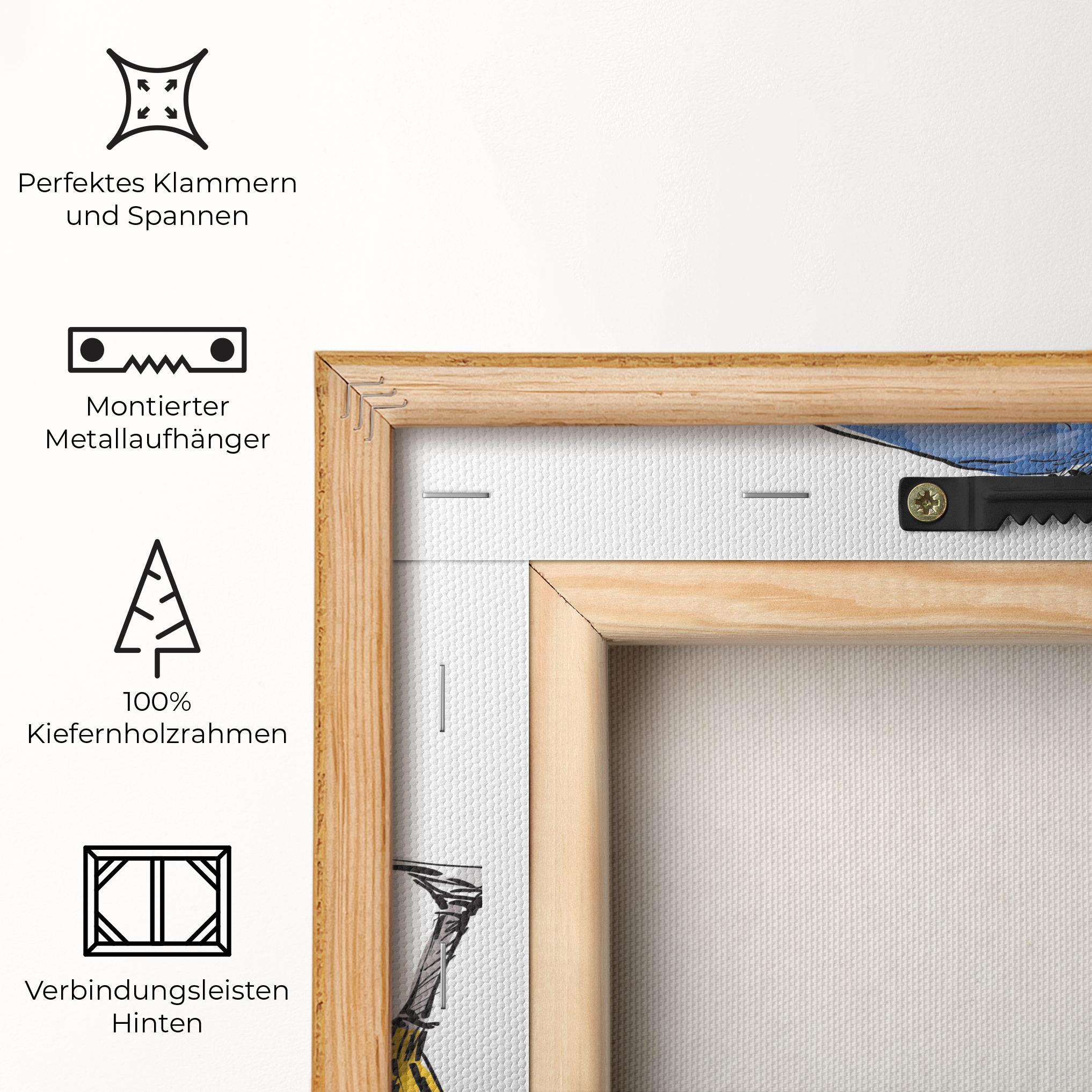 Leinwandbild Bike Trip mockup 5