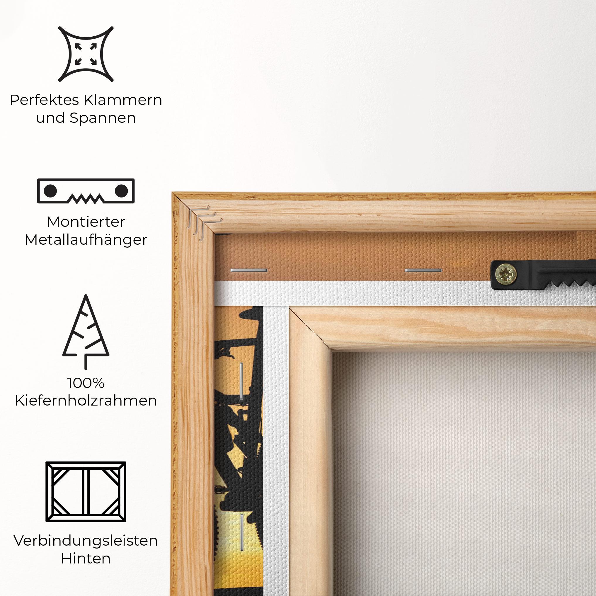 Leinwandbild Relax Bike mockup 5