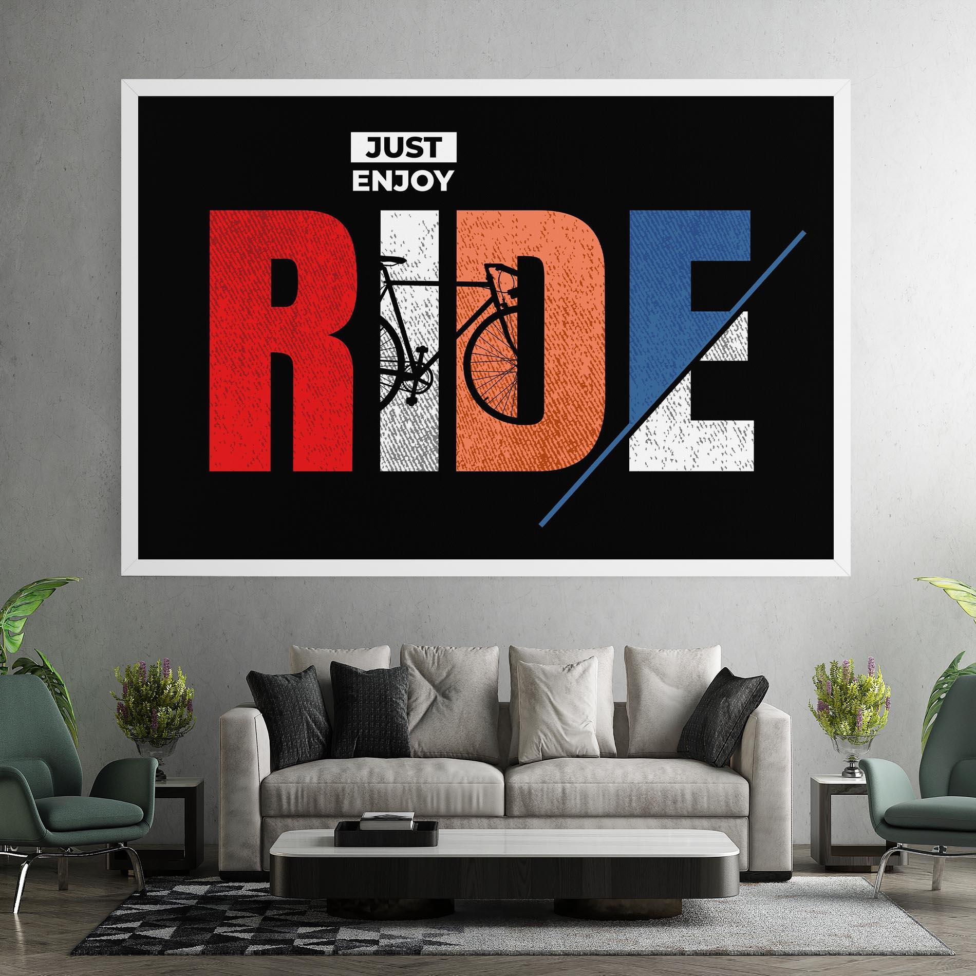 Leinwandbild Ride mockup 7