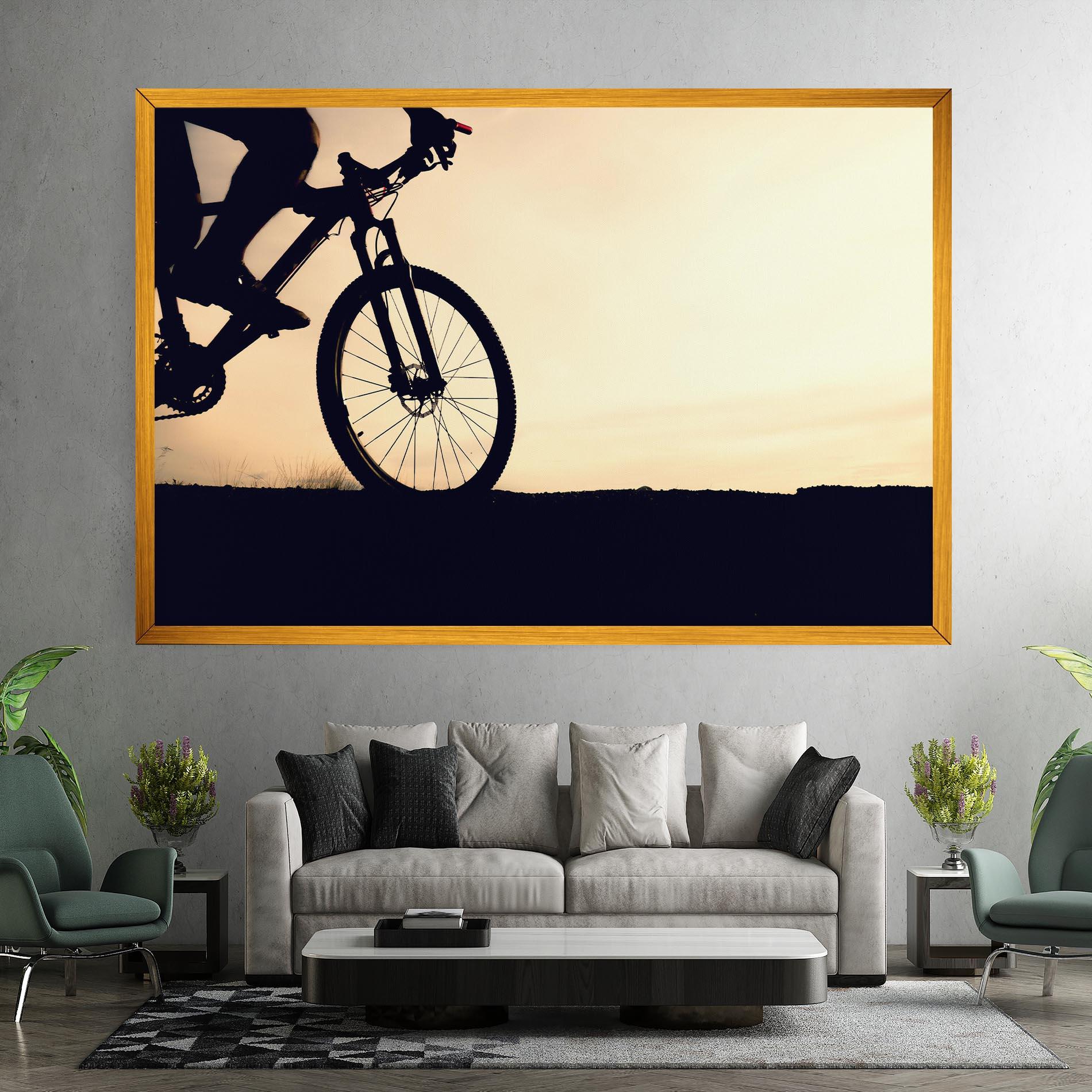 Leinwandbild Cream Sky Mtb mockup 7