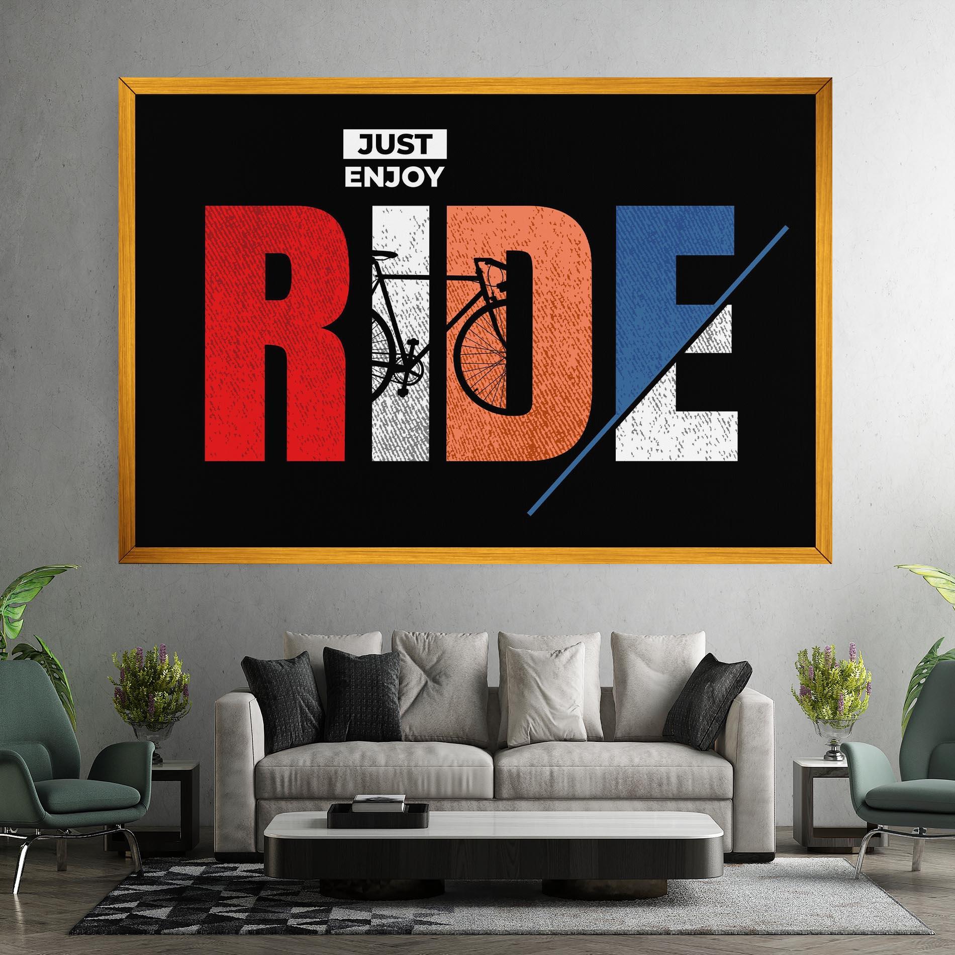 Leinwandbild Ride mockup 7