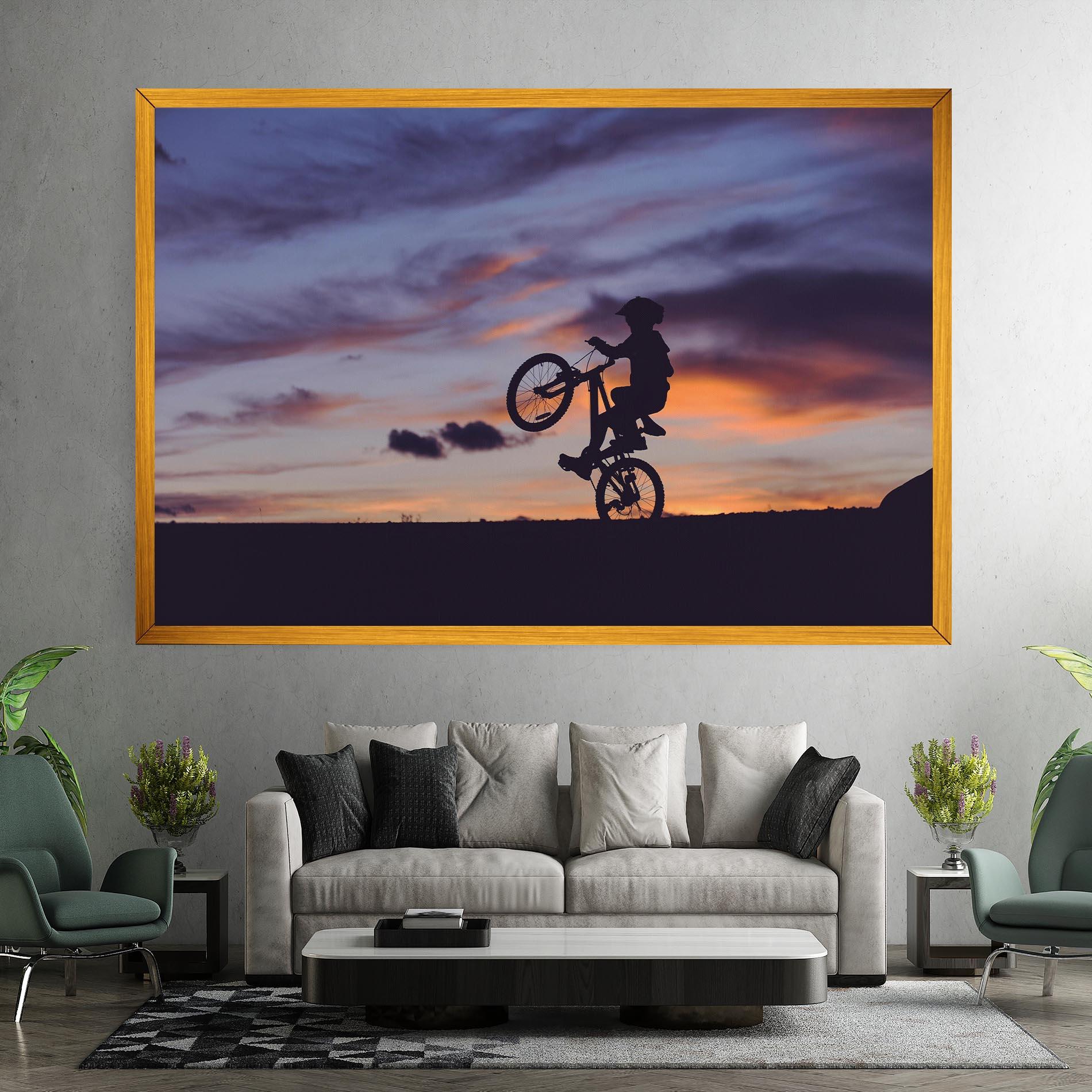 Leinwandbild Spin Speed mockup 7