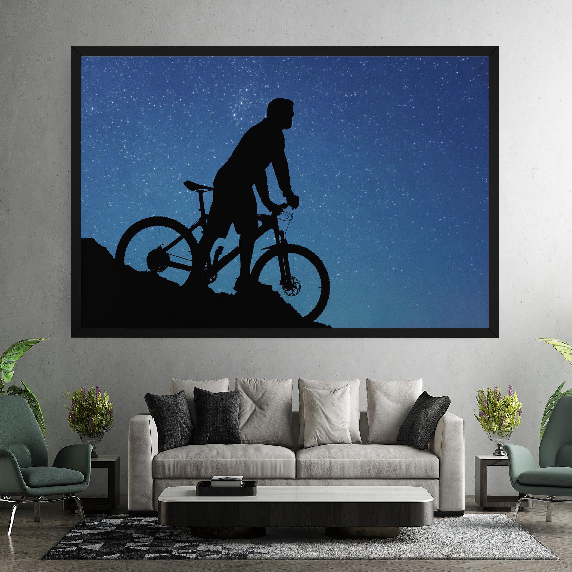 Leinwandbild Pedal mockup 7